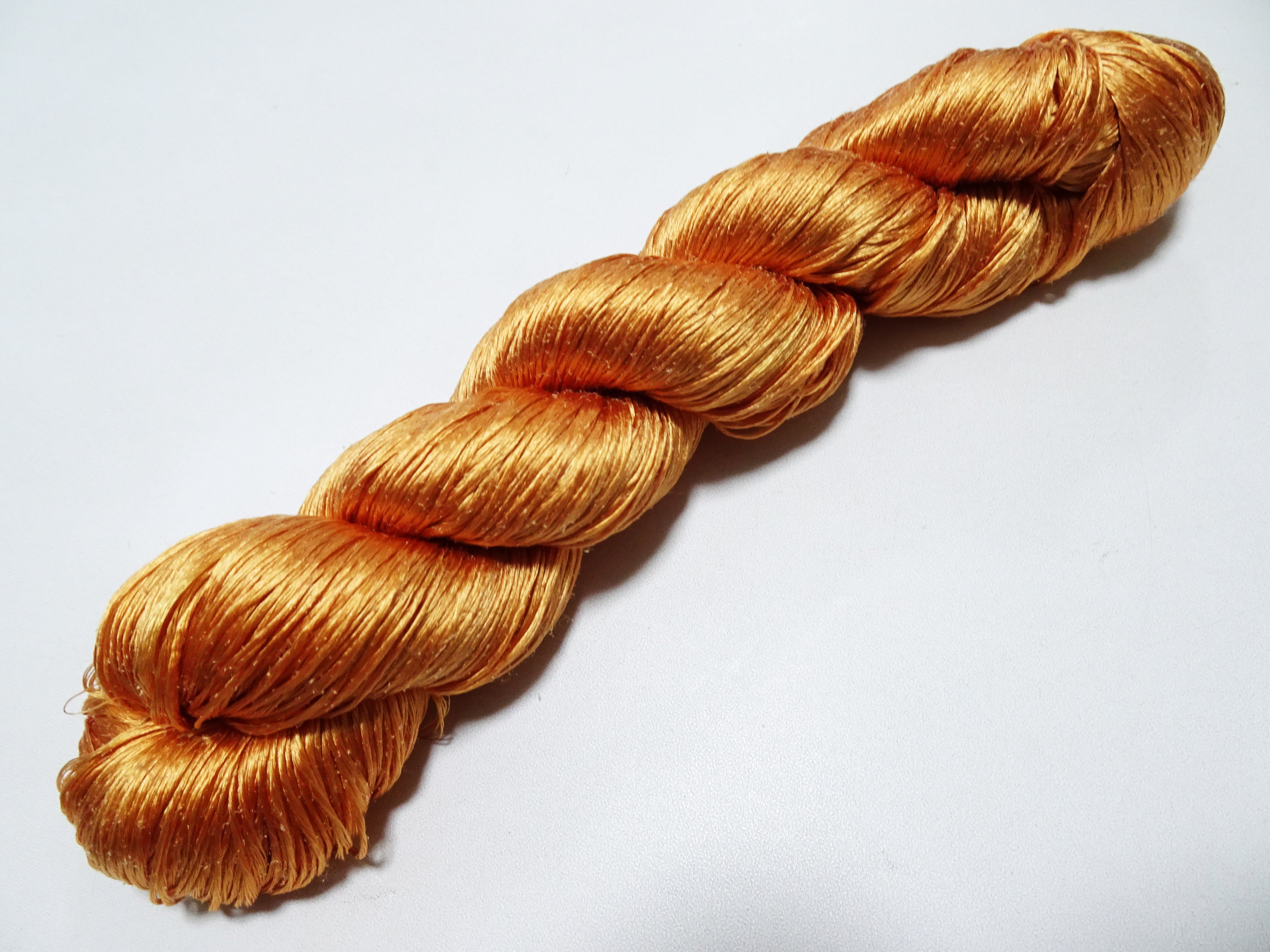 Japanese Vintage Loose Twisted Silk Thread Embroidery 18199