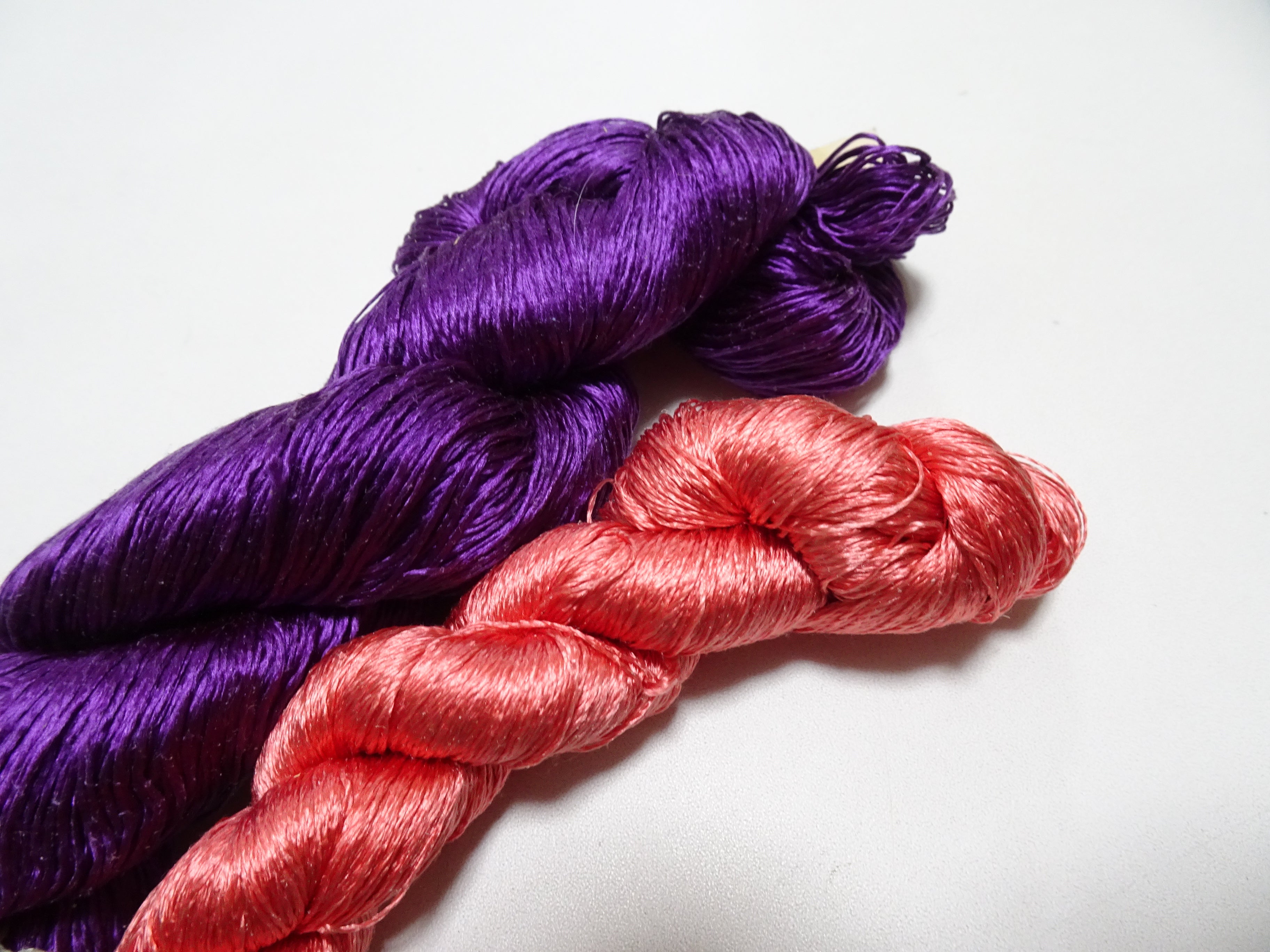 Japanese Vintage Twisted Silk Thread 2sets Embroidery 18387
