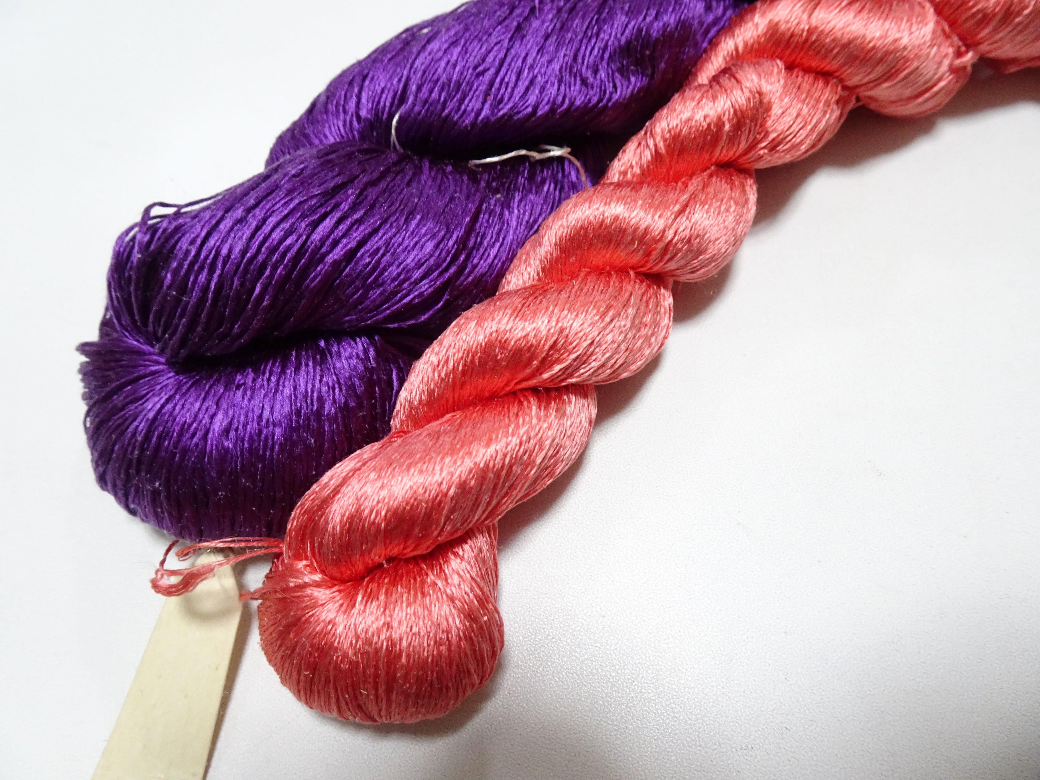 Japanese Vintage Twisted Silk Thread 2sets Embroidery 18387