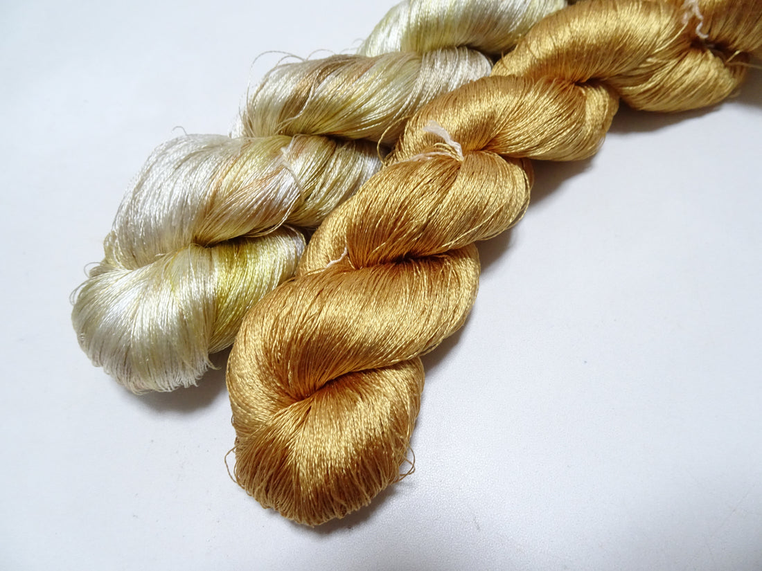 Japanese Vintage Silk Thread 2sets Embroidery 16893