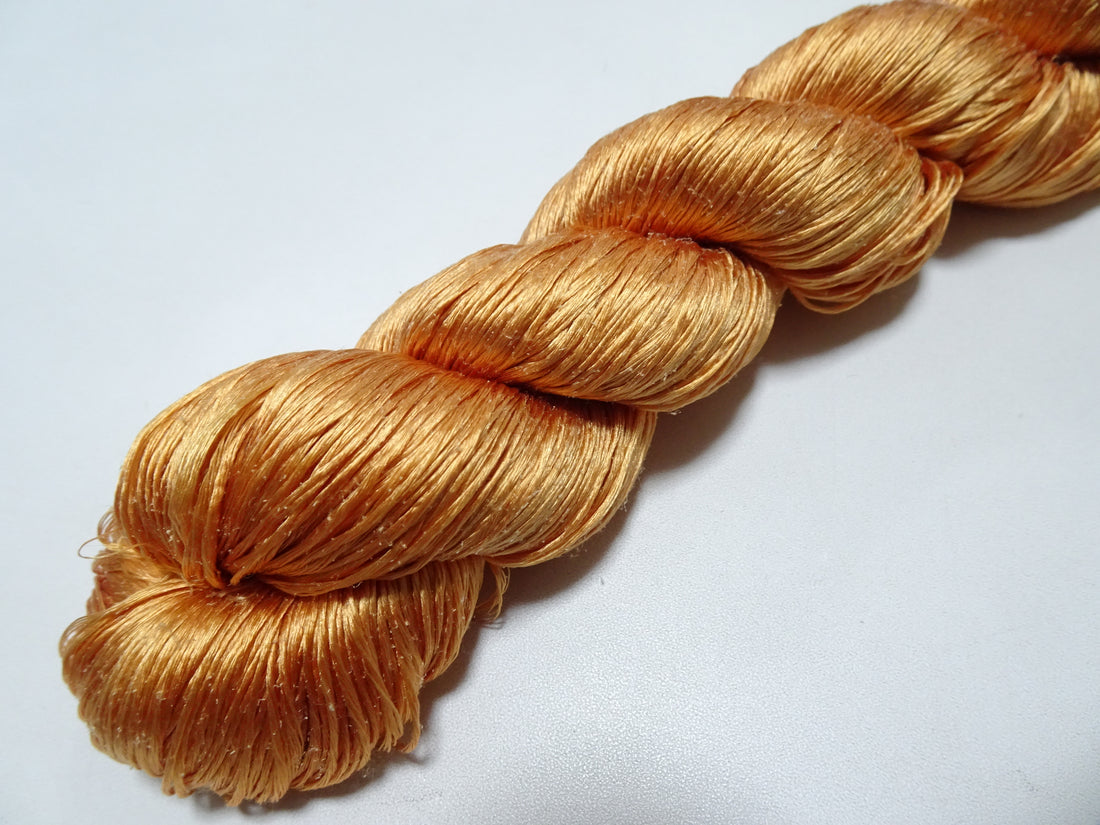 Japanese Vintage Loose Twisted Silk Thread Embroidery 18199