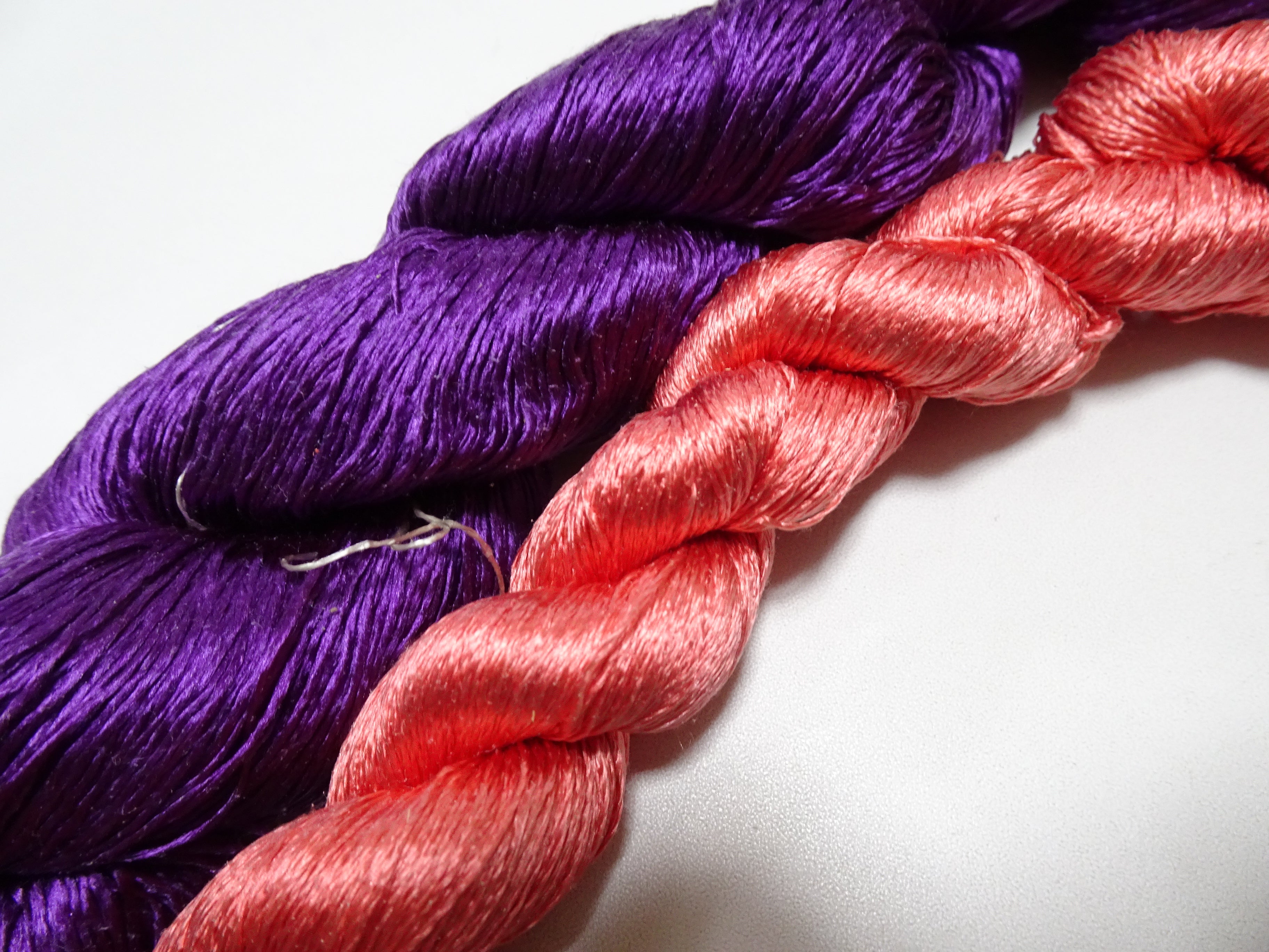 Japanese Vintage Twisted Silk Thread 2sets Embroidery 18387