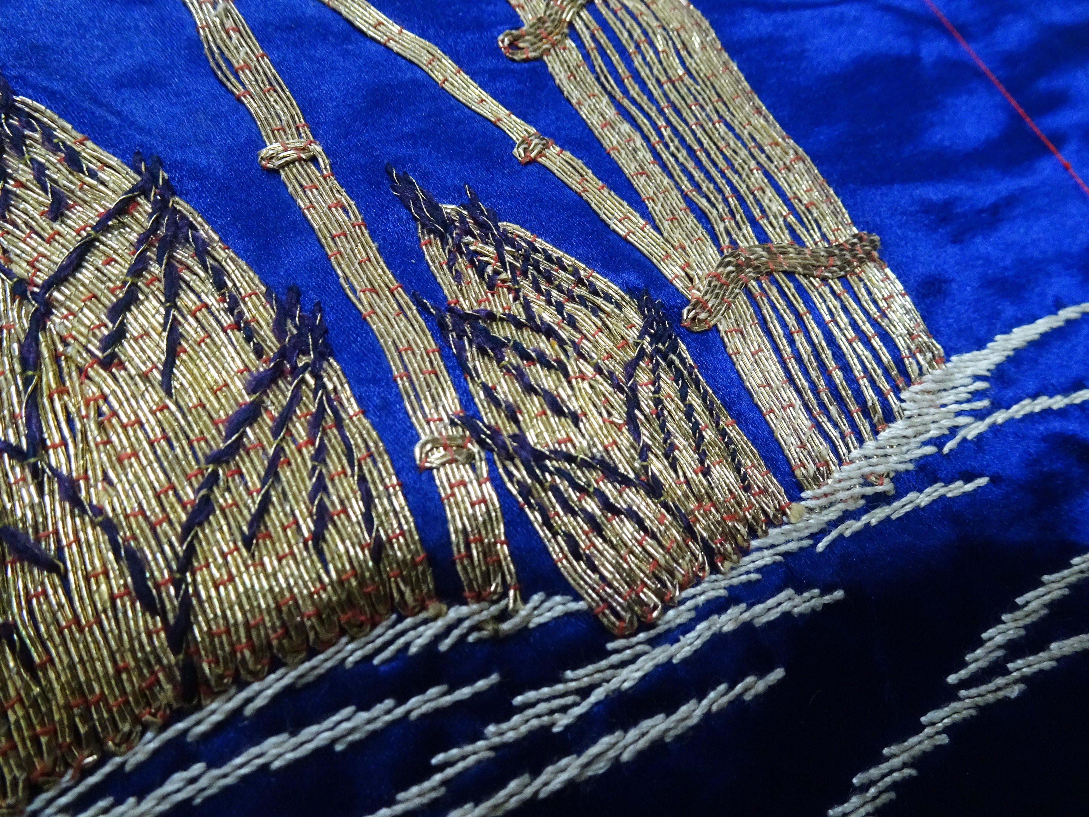 絵画 Fake it Japanese Antique high quality Super Rare Fukusa Embroidery