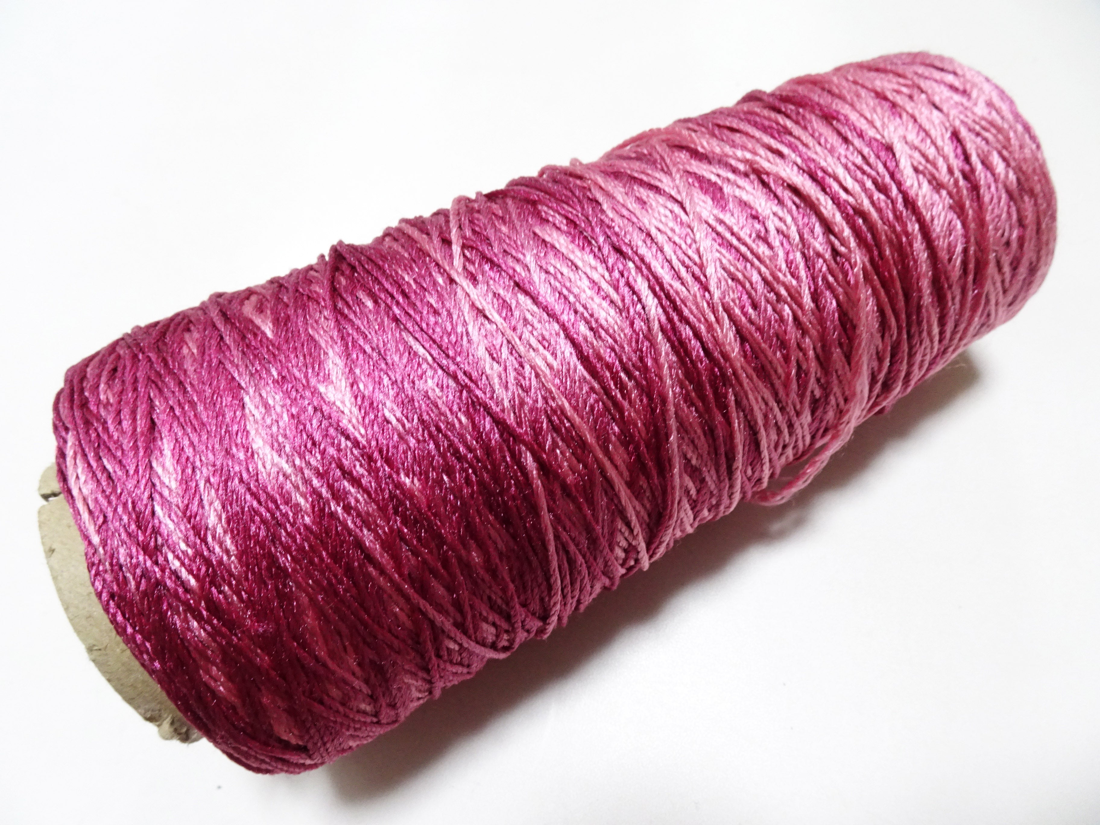 Japanese Tanaka Gen Silk – One-of-a-Kind Hand-Dyed Artistic Silk Thread, Rare Japanese Artisan Yarn, Limited Stock 19190