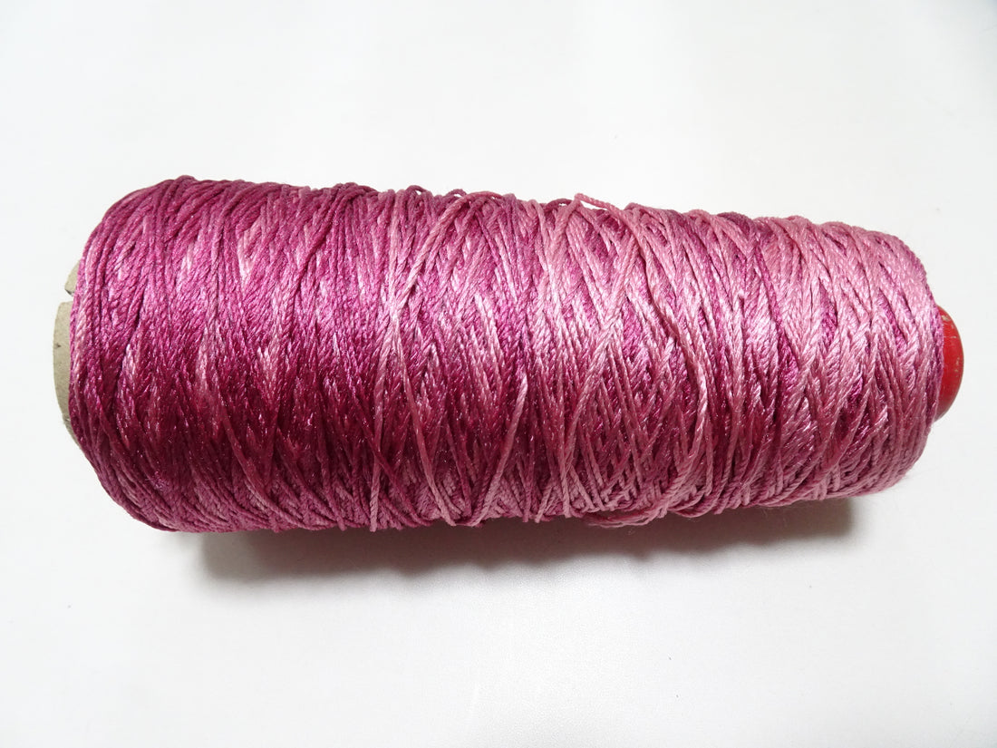 Japanese Tanaka Gen Silk – One-of-a-Kind Hand-Dyed Artistic Silk Thread, Rare Japanese Artisan Yarn, Limited Stock 19190