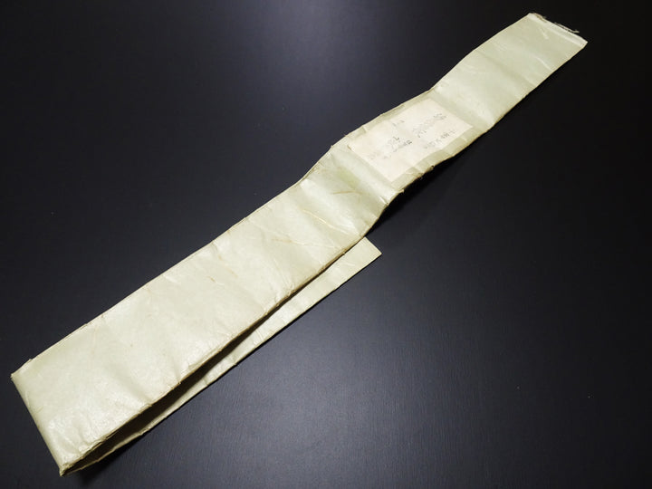 Super Rare Vintage Saga Nishiki Flat Gold Leaf Thread – Premium Hira-haku, Traditional Japanese Textile Material 16002