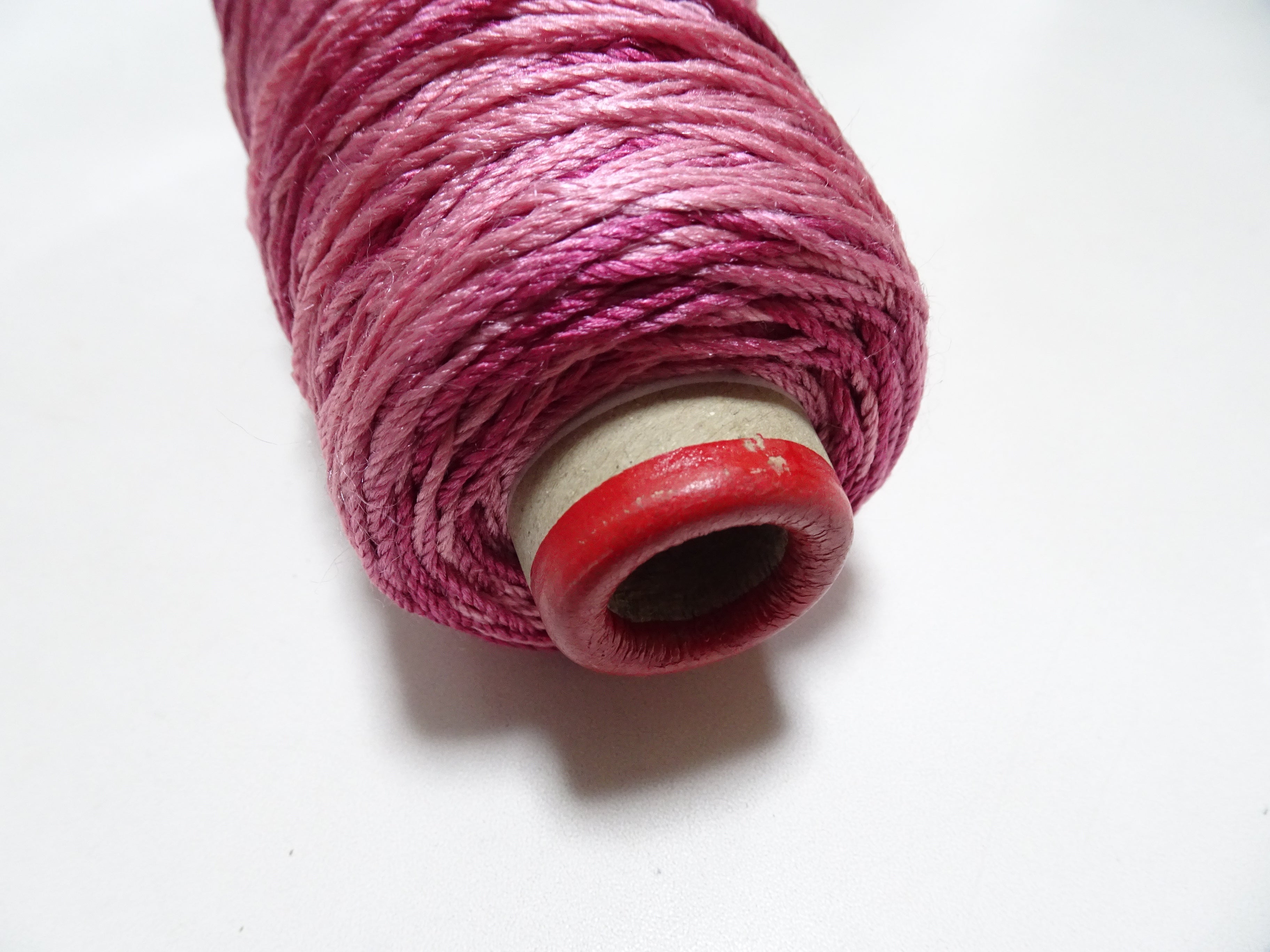 Japanese Tanaka Gen Silk – One-of-a-Kind Hand-Dyed Artistic Silk Thread, Rare Japanese Artisan Yarn, Limited Stock 19190