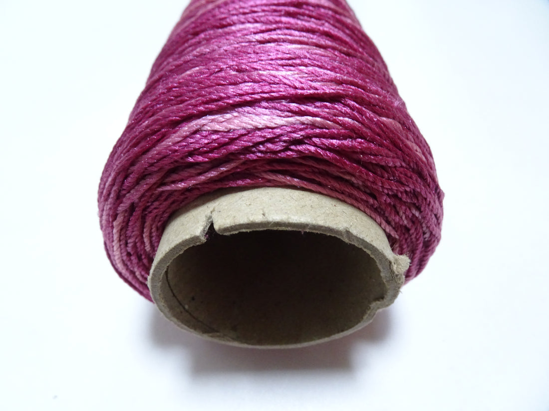 Japanese Tanaka Gen Silk – One-of-a-Kind Hand-Dyed Artistic Silk Thread, Rare Japanese Artisan Yarn, Limited Stock 19190