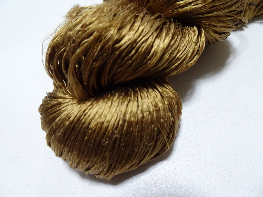 Japanese Vintage Loose Twisted Silk Thread Embroidery 18200
