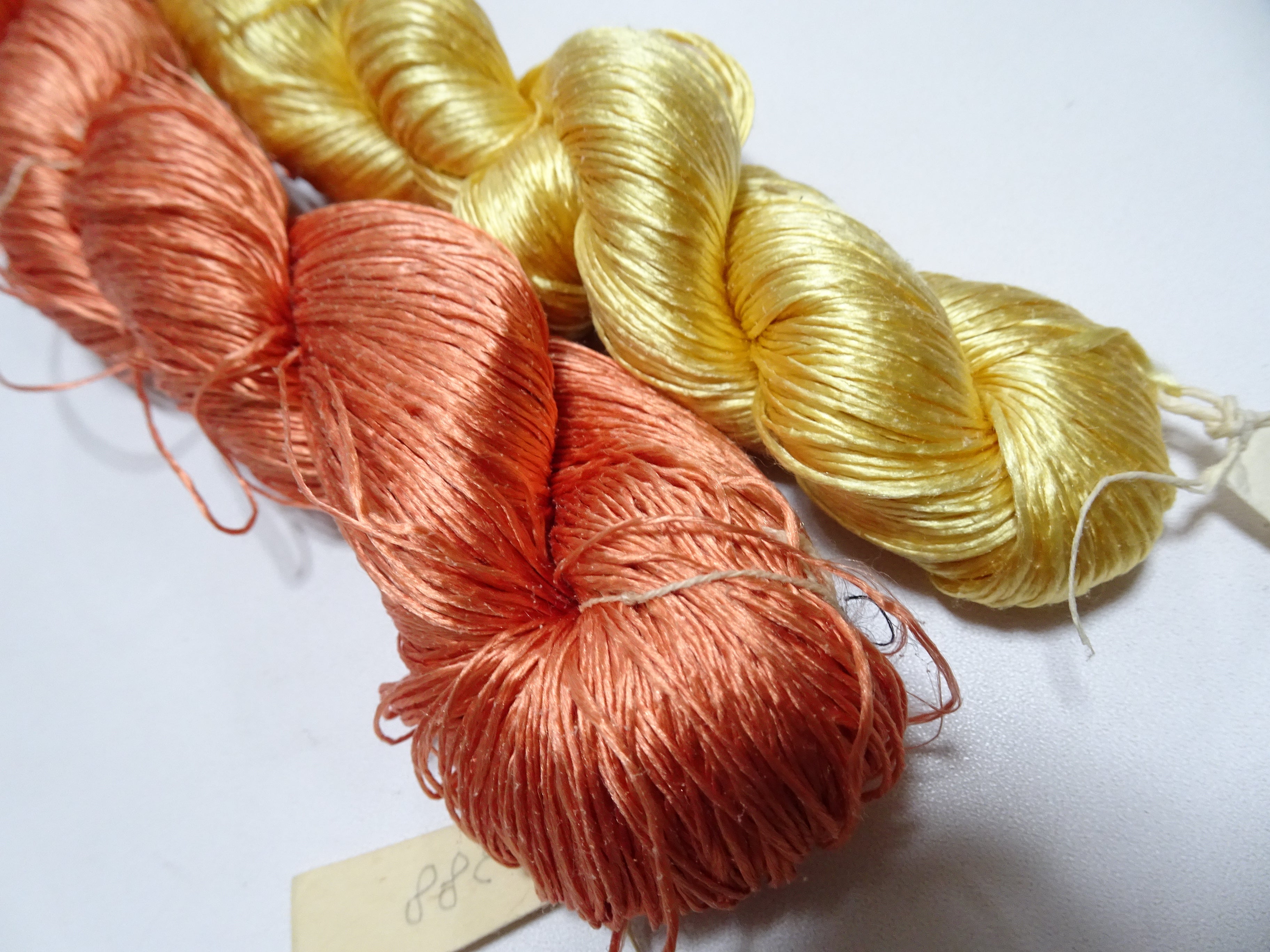 Japanese Vintage Twisted Silk Thread 2sets Embroidery 18388