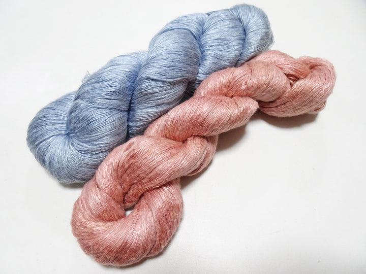 Japanese Vintage Mawata Tsumugi Fine Quality Silk Thread 2sets embroidery & Weave 17032