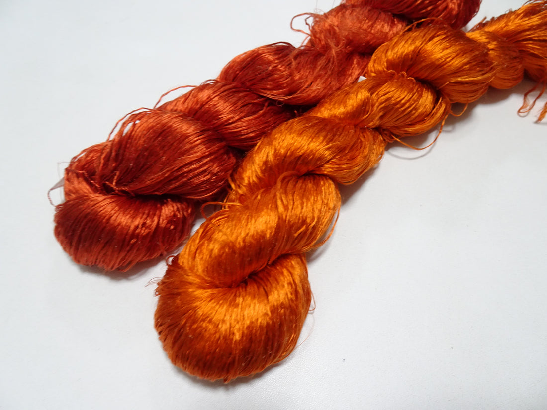 Japanese vintage silk thread 2sets embroidery 8186