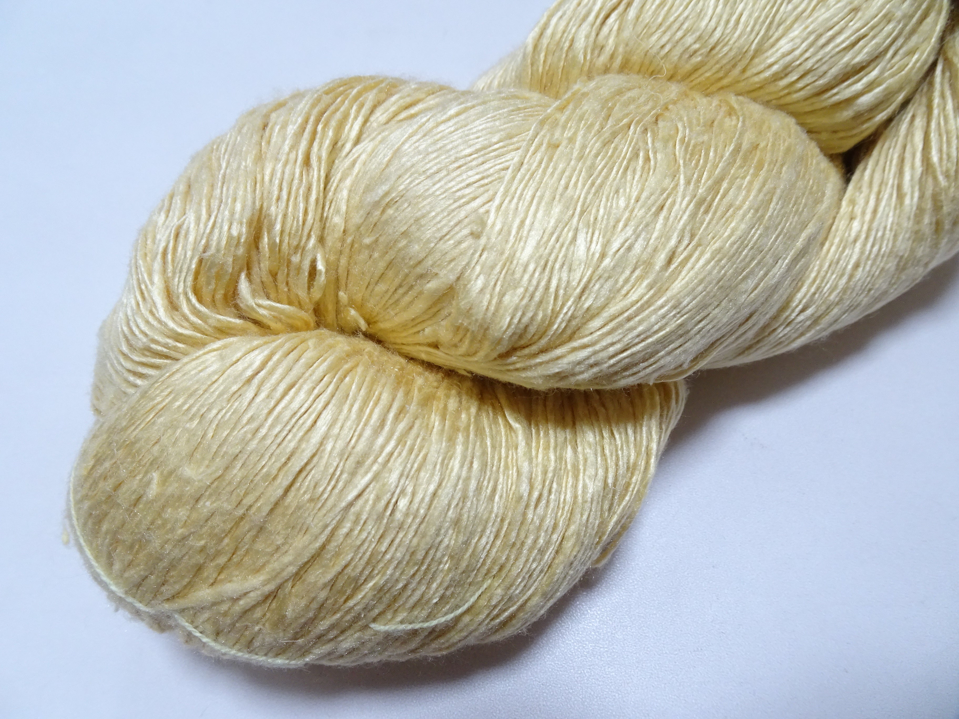 Japanese Vintage Mawata Tsumugi Fine Quality Silk Thread embroidery & Weave 19684