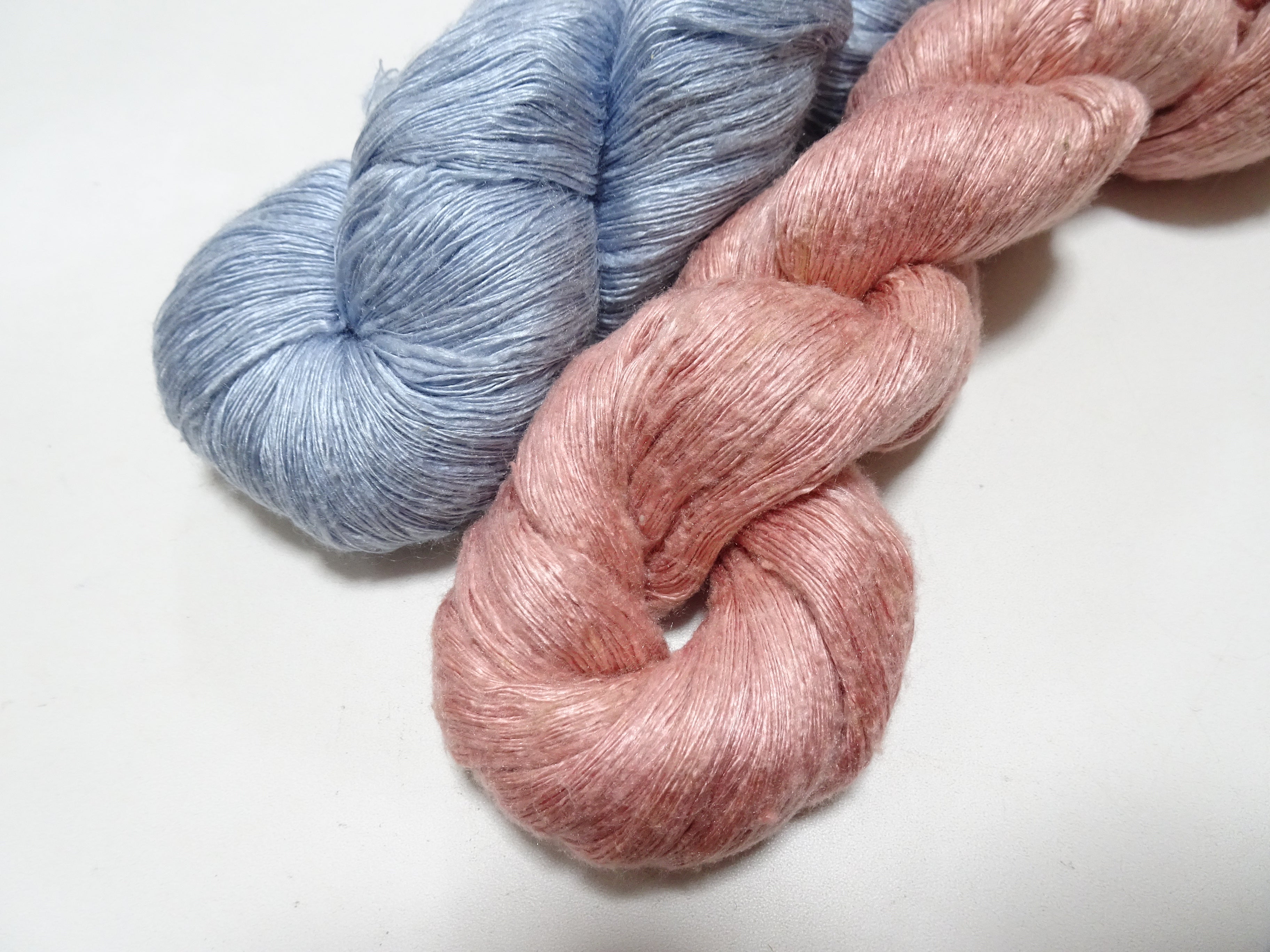Japanese Vintage Mawata Tsumugi Fine Quality Silk Thread 2sets embroidery & Weave 17032