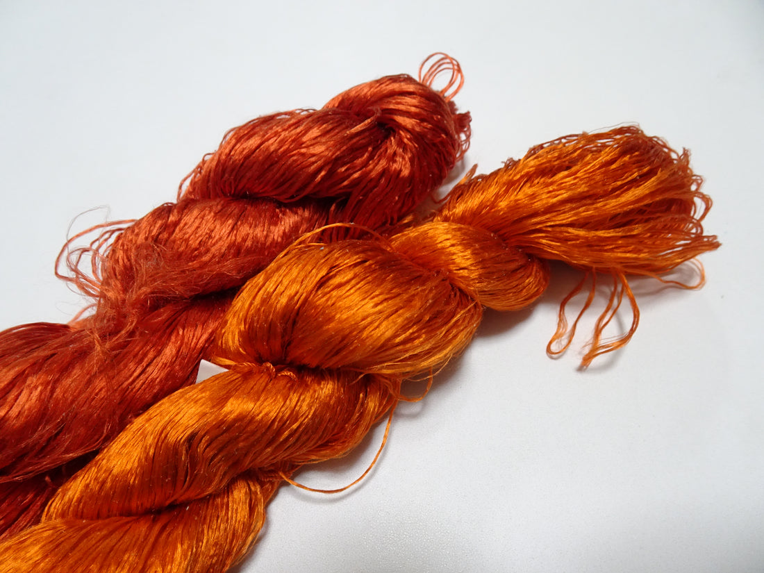 Japanese vintage silk thread 2sets embroidery 8186