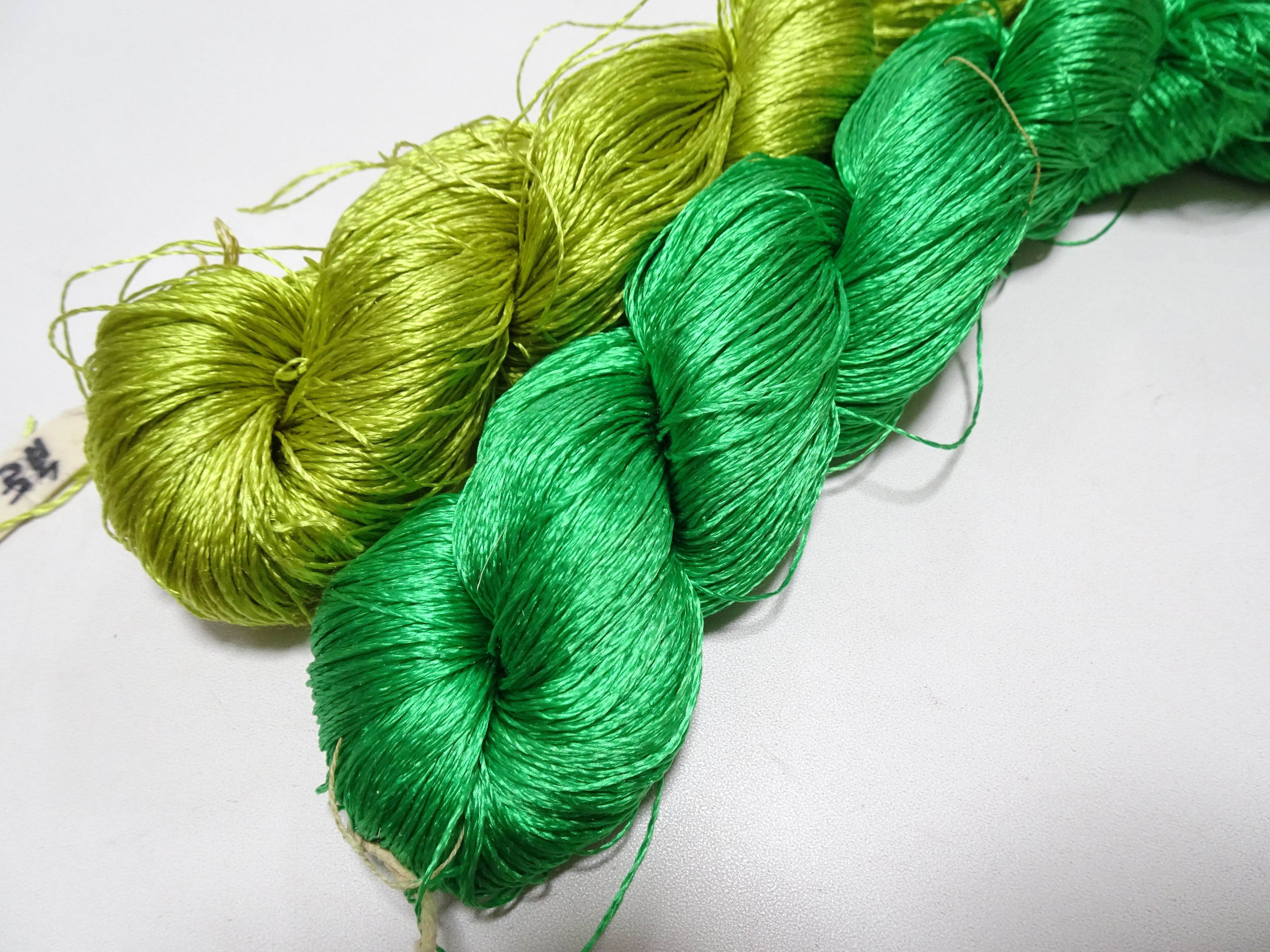 Japanese Vintage Twisted Silk Thread 2sets Embroidery 18389