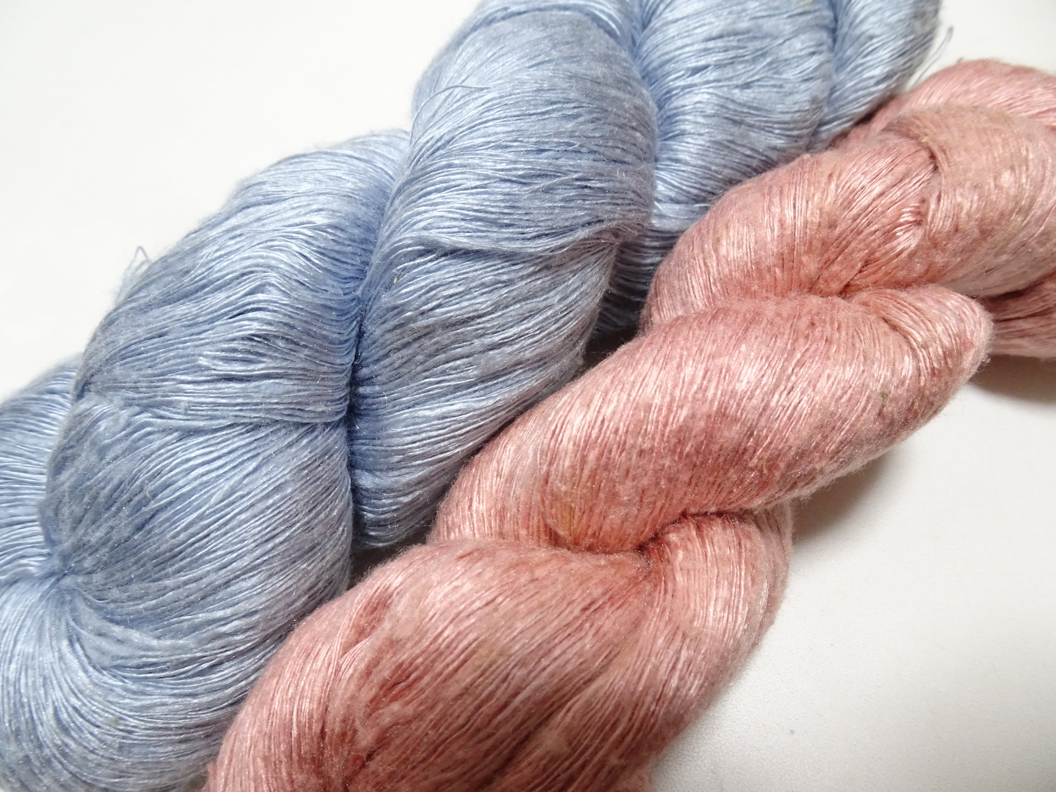 Japanese Vintage Mawata Tsumugi Fine Quality Silk Thread 2sets embroidery & Weave 17032