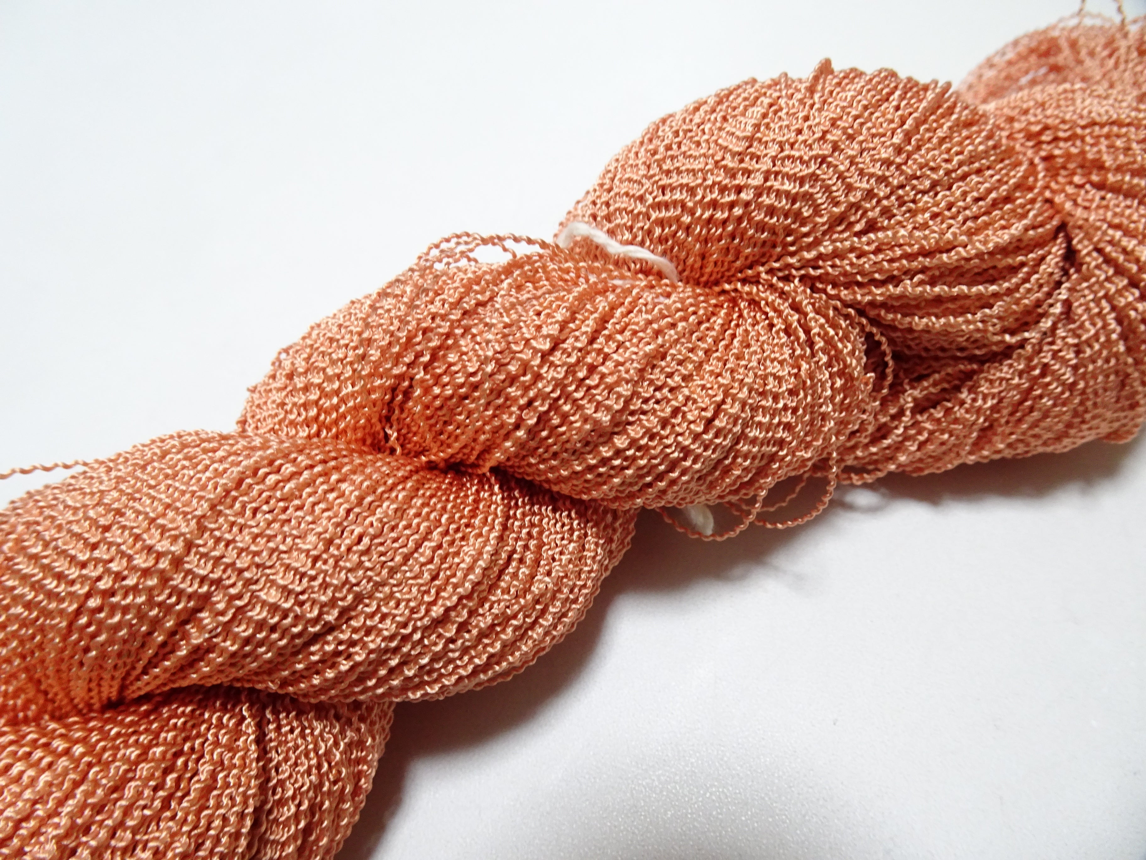 Japanese Vintage Kabe Silk Thread Embroidery & Weaving 16109
