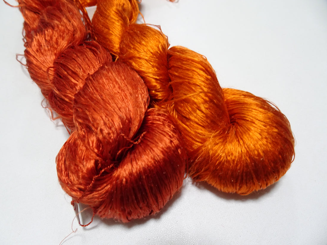 Japanese vintage silk thread 2sets embroidery 8186