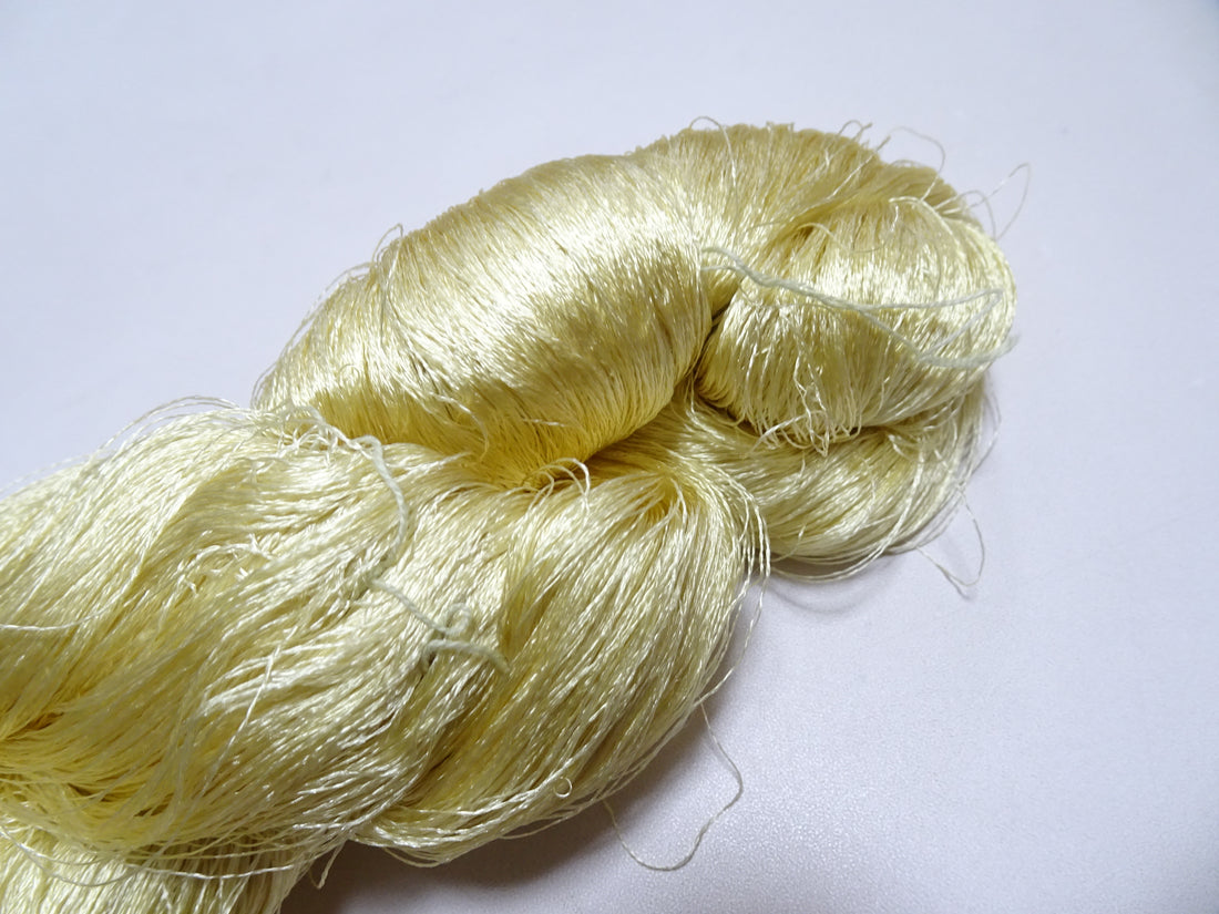 Japanese Vintage Silk Twisted Thread Embroidery 19793