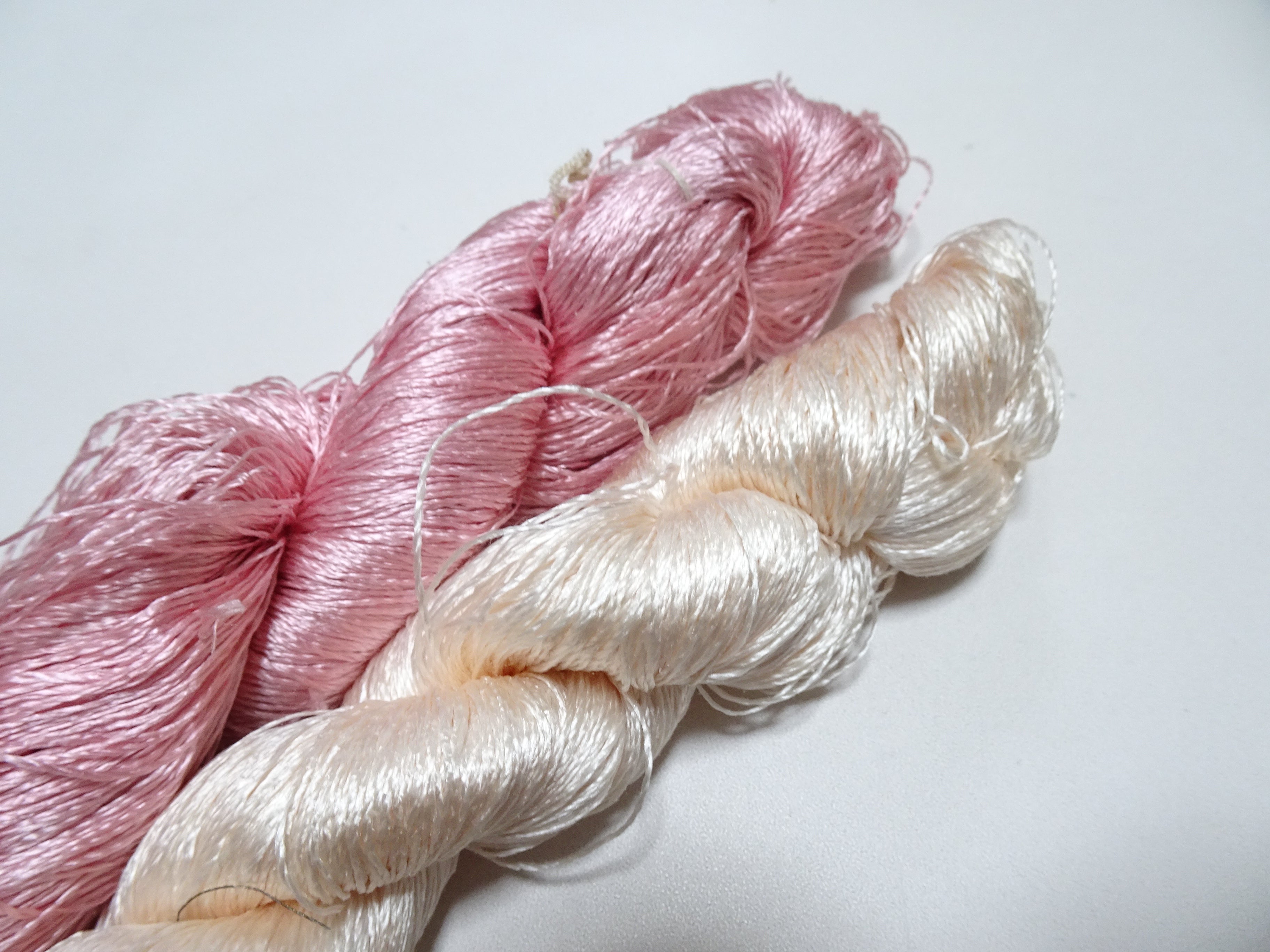 Japanese Vintage Twisted Silk Thread 2sets Embroidery 18390