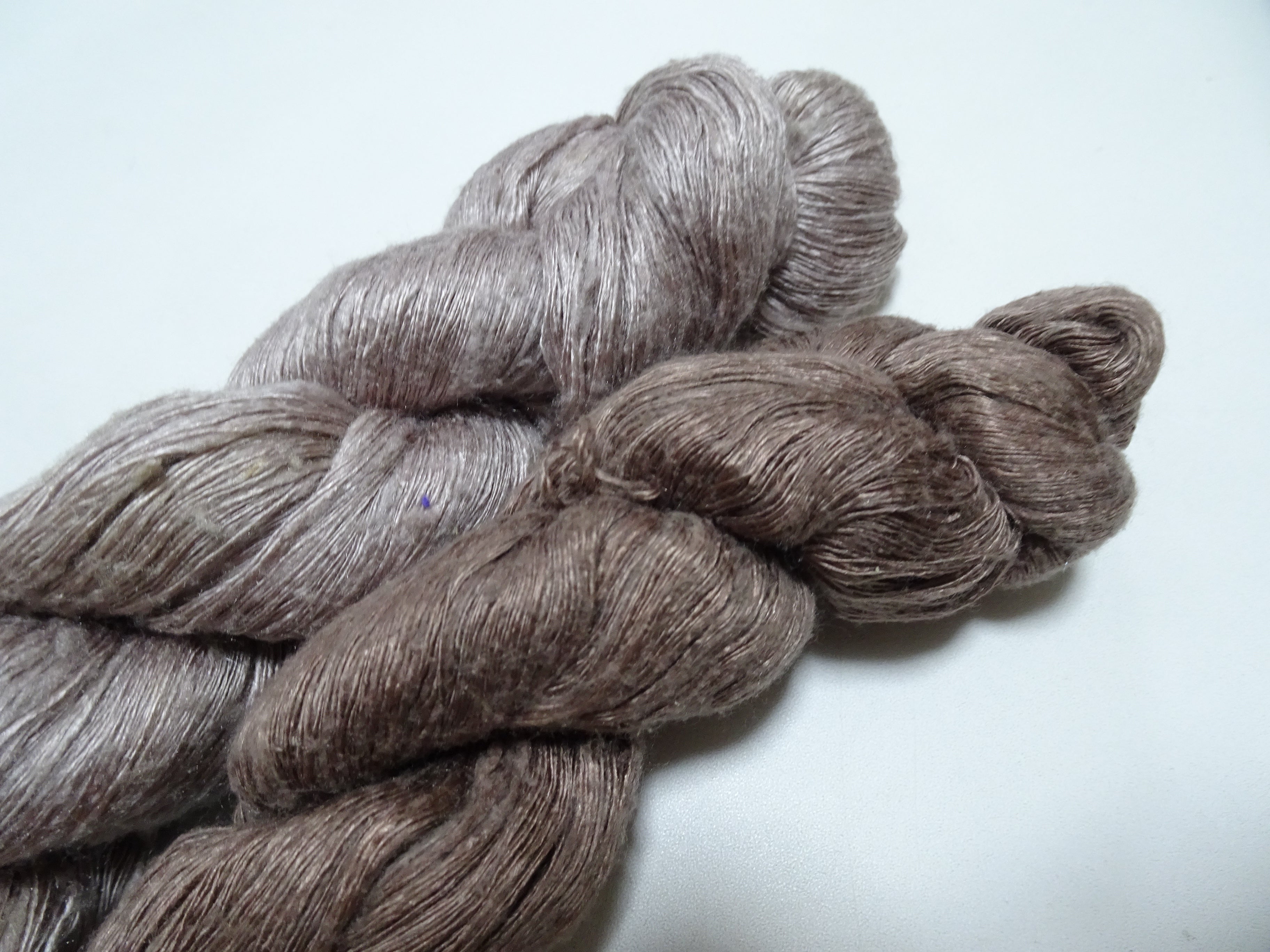 Japanese Vintage Mawata Tsumugi Fine Quality Silk Thread 2sets embroidery & Weave 17033
