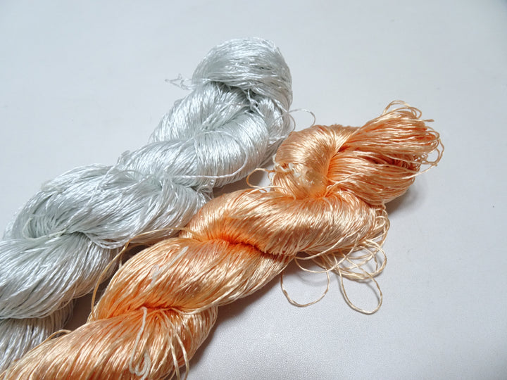 Japanese Vintage Silk Thread 2sets Embroidery 19499
