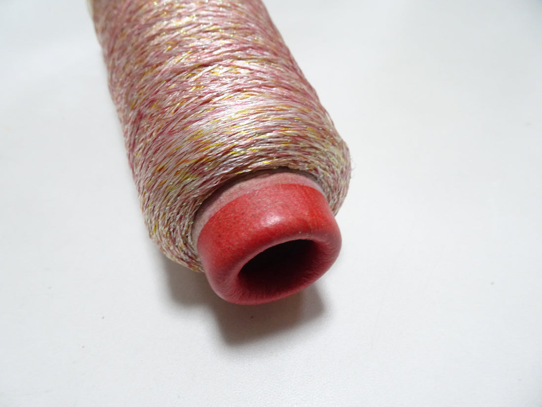 Japanese Tanaka Gen Silk – One-of-a-Kind Hand-Dyed Artistic Silk Thread, Rare Japanese Artisan Yarn, Limited Stock 19192