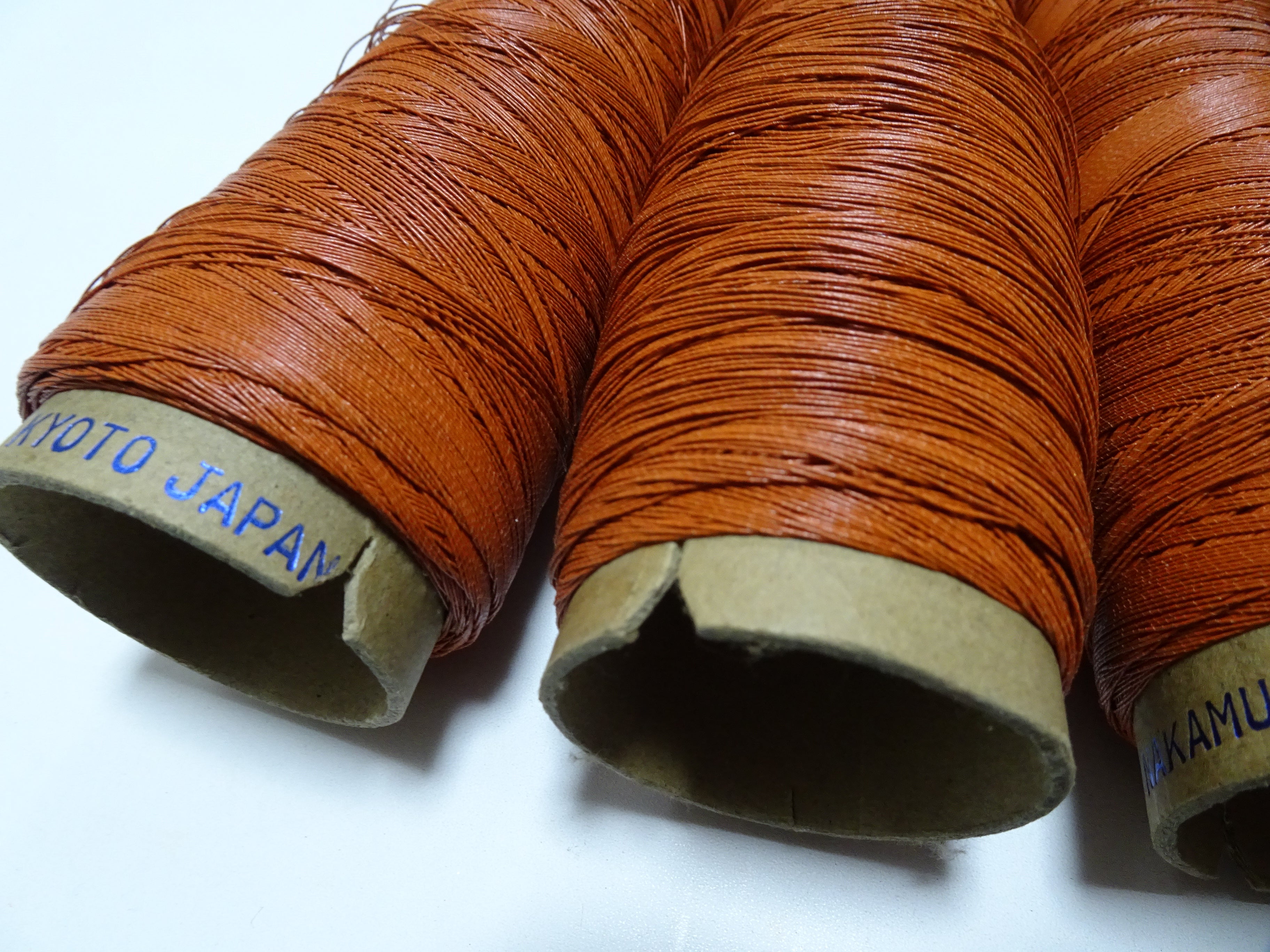 Japanese Vintage Hon Urushi (japanese lacquer) thread 4Sets thick