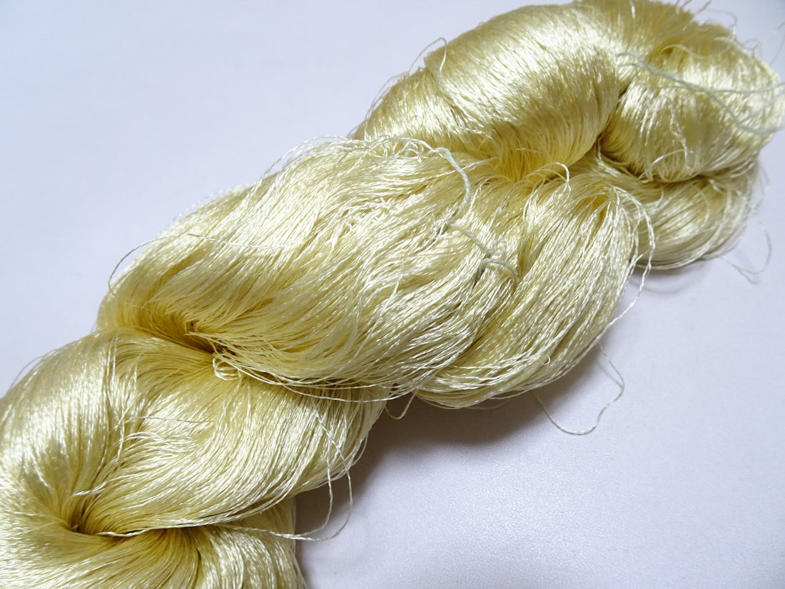 Japanese Vintage Silk Twisted Thread Embroidery 19793