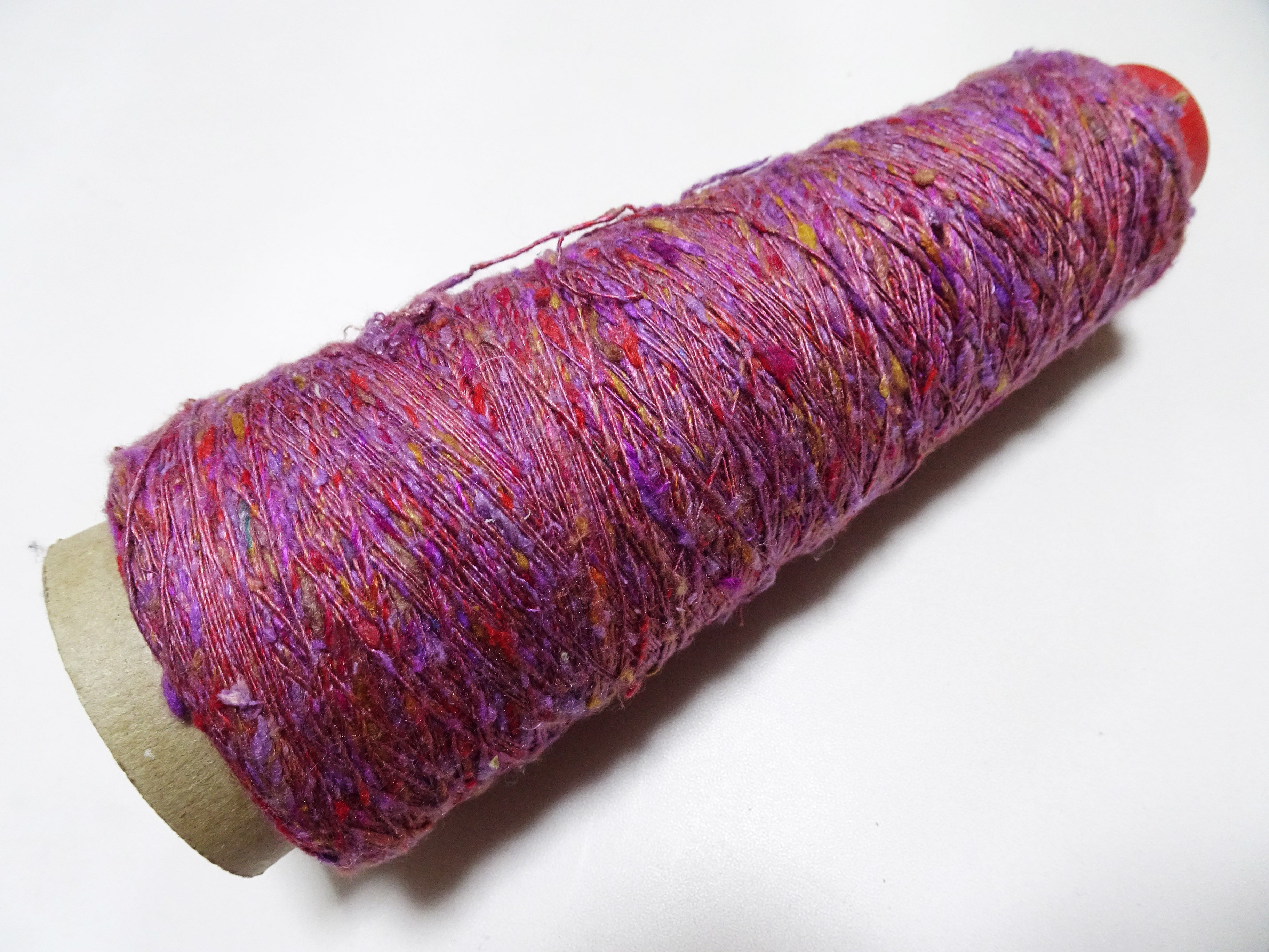 Japanese Tanaka Gen Silk – One-of-a-Kind Hand-Dyed Artistic Silk Thread, Rare Japanese Artisan Yarn, Limited Stock 19193