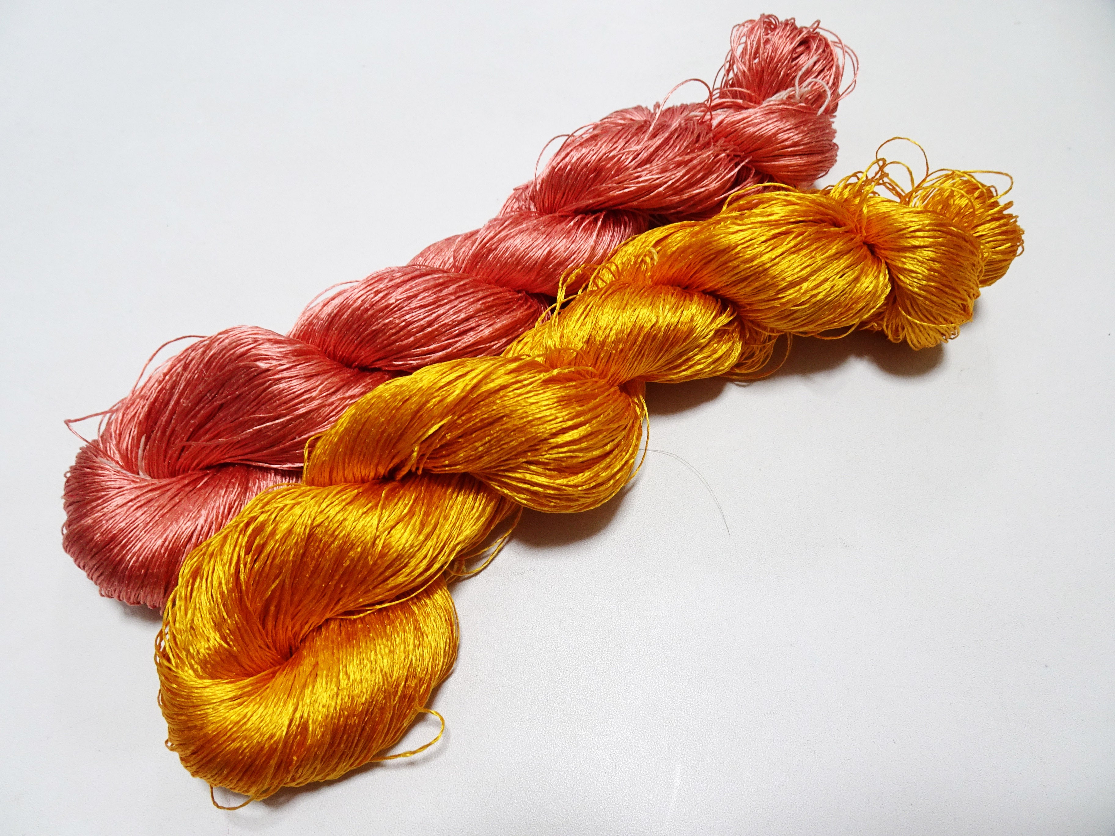 Japanese Vintage Silk Thread 2sets Embroidery 19500