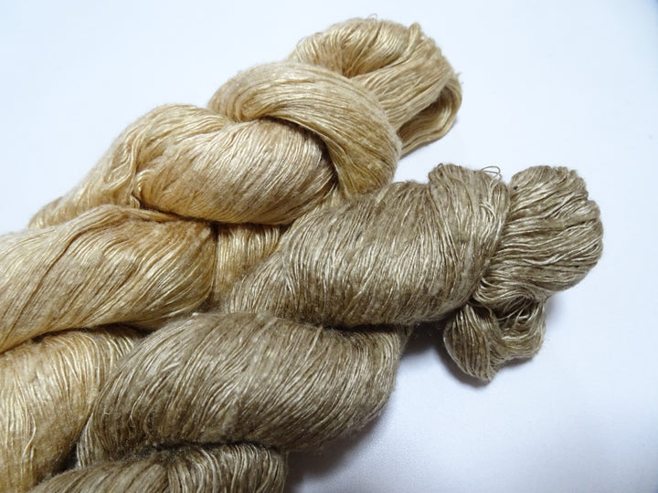 Japanese Vintage Mawata Tsumugi Fine Quality Silk Thread 2sets embroidery & Weave 17035