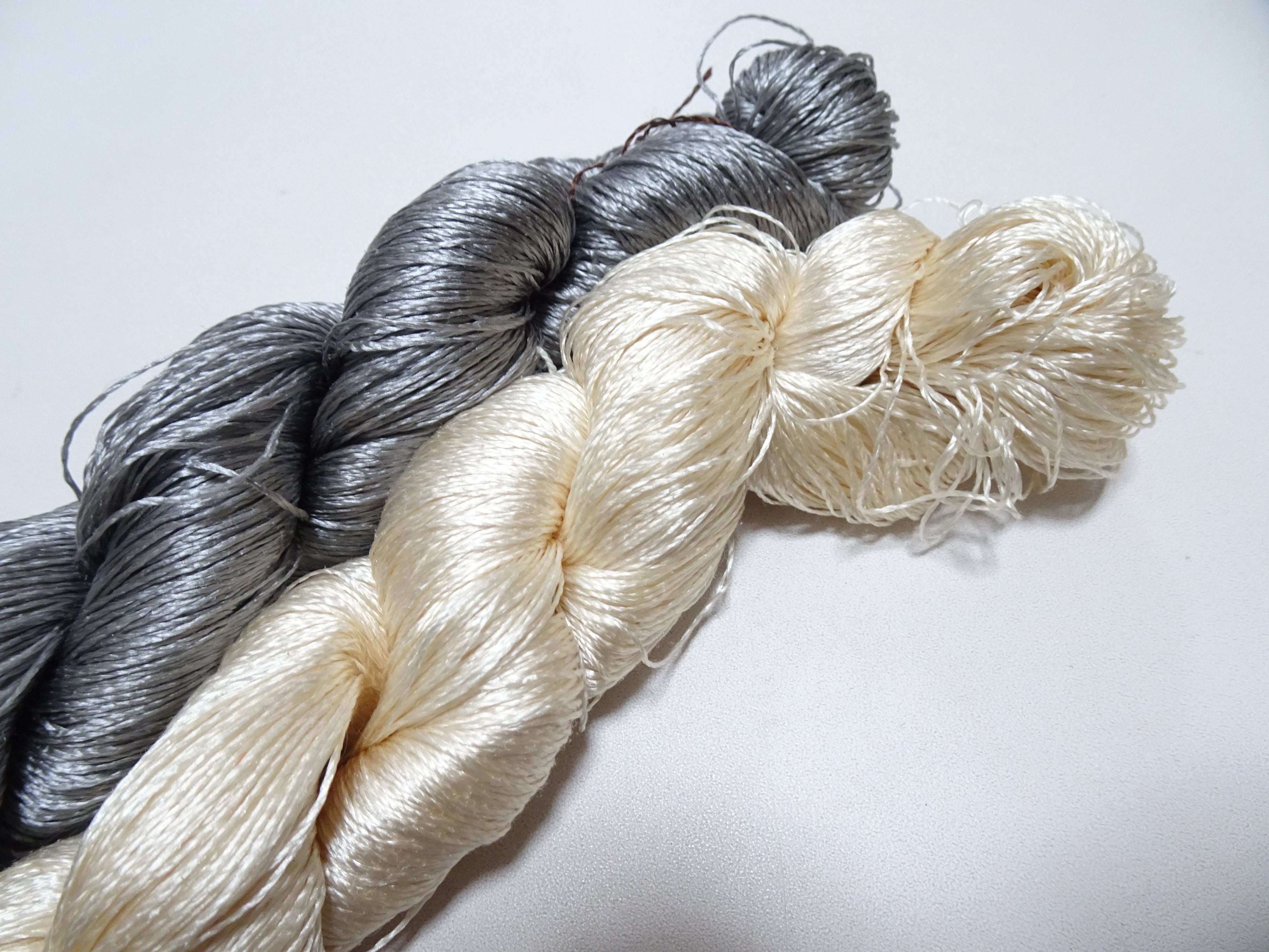 Japanese Vintage Twisted Silk Thread 2sets Embroidery 18392
