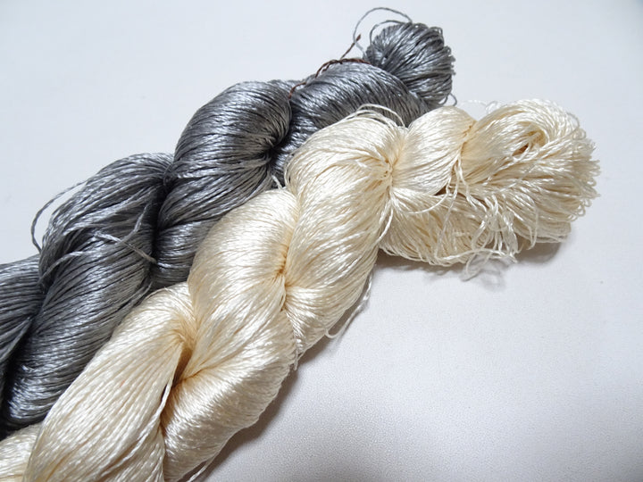 Japanese Vintage Twisted Silk Thread 2sets Embroidery 18392