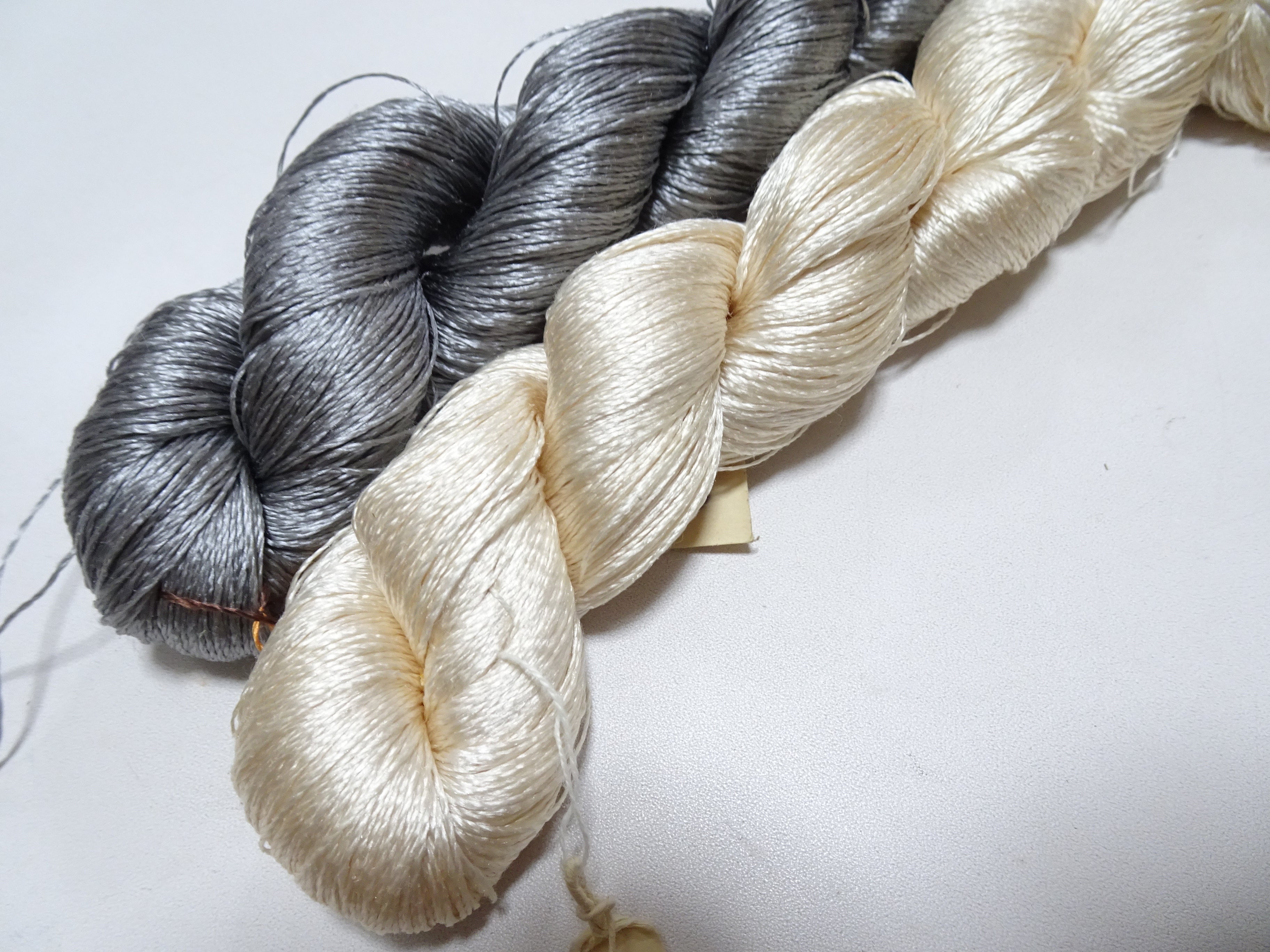 Japanese Vintage Twisted Silk Thread 2sets Embroidery 18392
