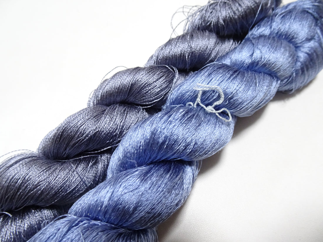 Japanese Vintage Twisted Silk Thread 2sets Embroidery 17354