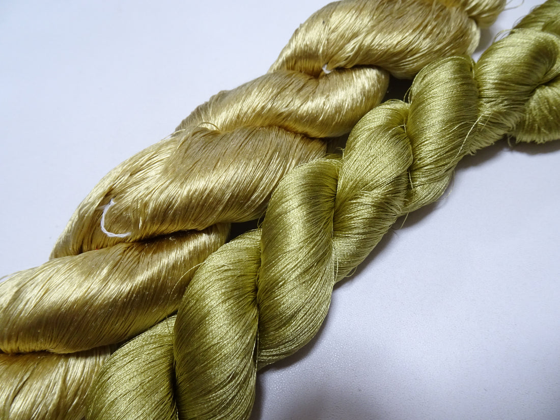 Japanese vintage silk thread 2sets embroidery 9015