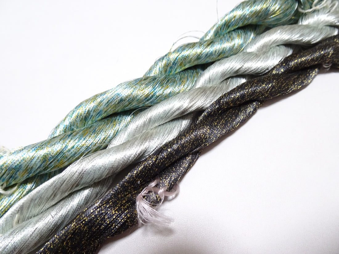 Special price!! Japanese Vintage High Class Thread Kinsunago  3sets embroidery 3000M  16261