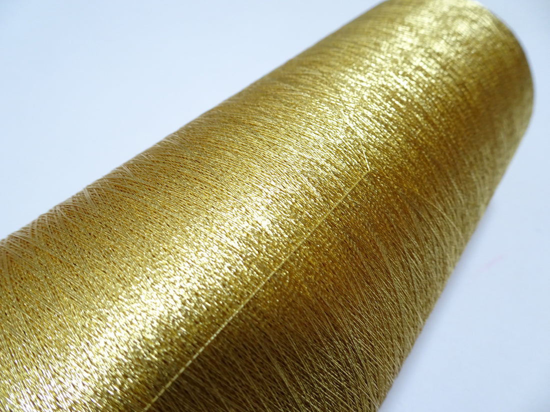 Japanese vintage high class gold leaf thread 18 embroidery  5000M  0.16mm