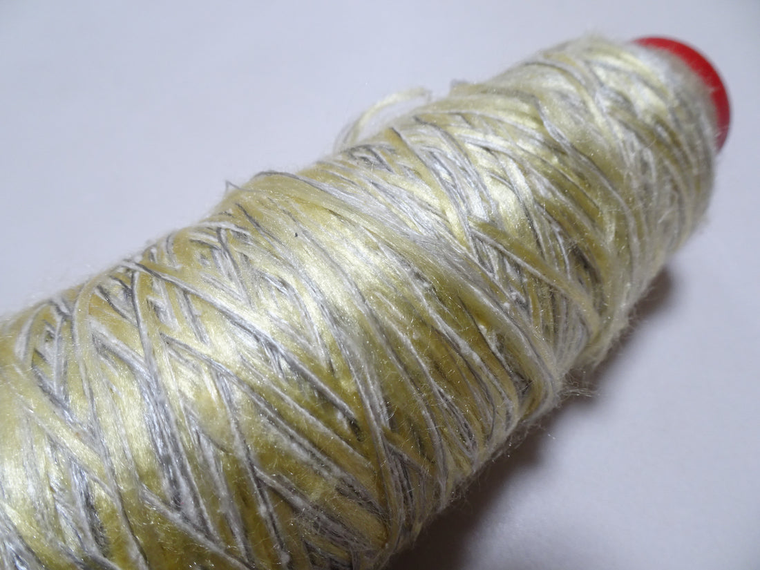 Japanese Tanaka Gen Silk – One-of-a-Kind Hand-Dyed Artistic Silk Thread, Rare Japanese Artisan Yarn, Limited Stock 19194