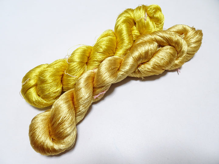 Japanese Vintage Twisted Silk Thread 2sets Embroidery 15756