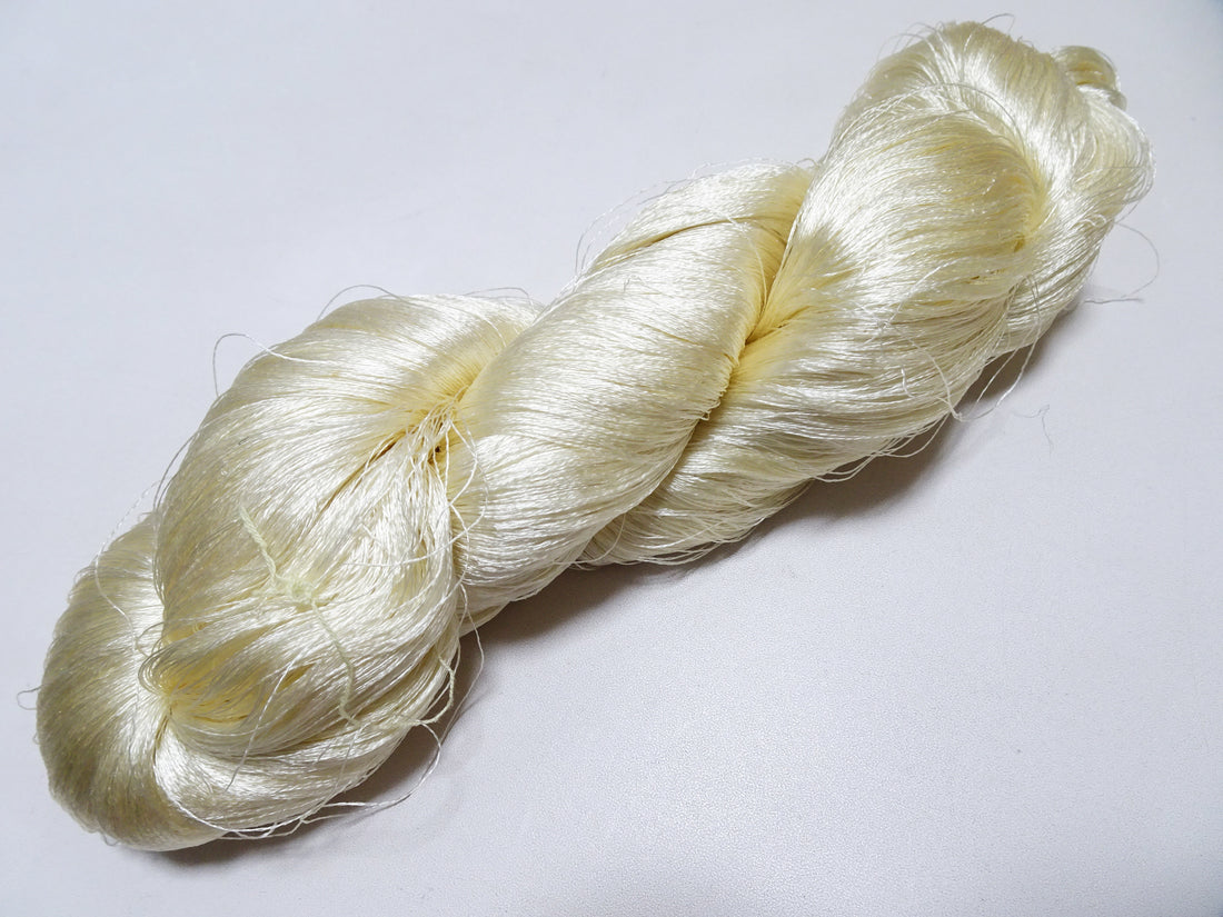 Japanese Vintage Silk Twisted Thread Embroidery 19796