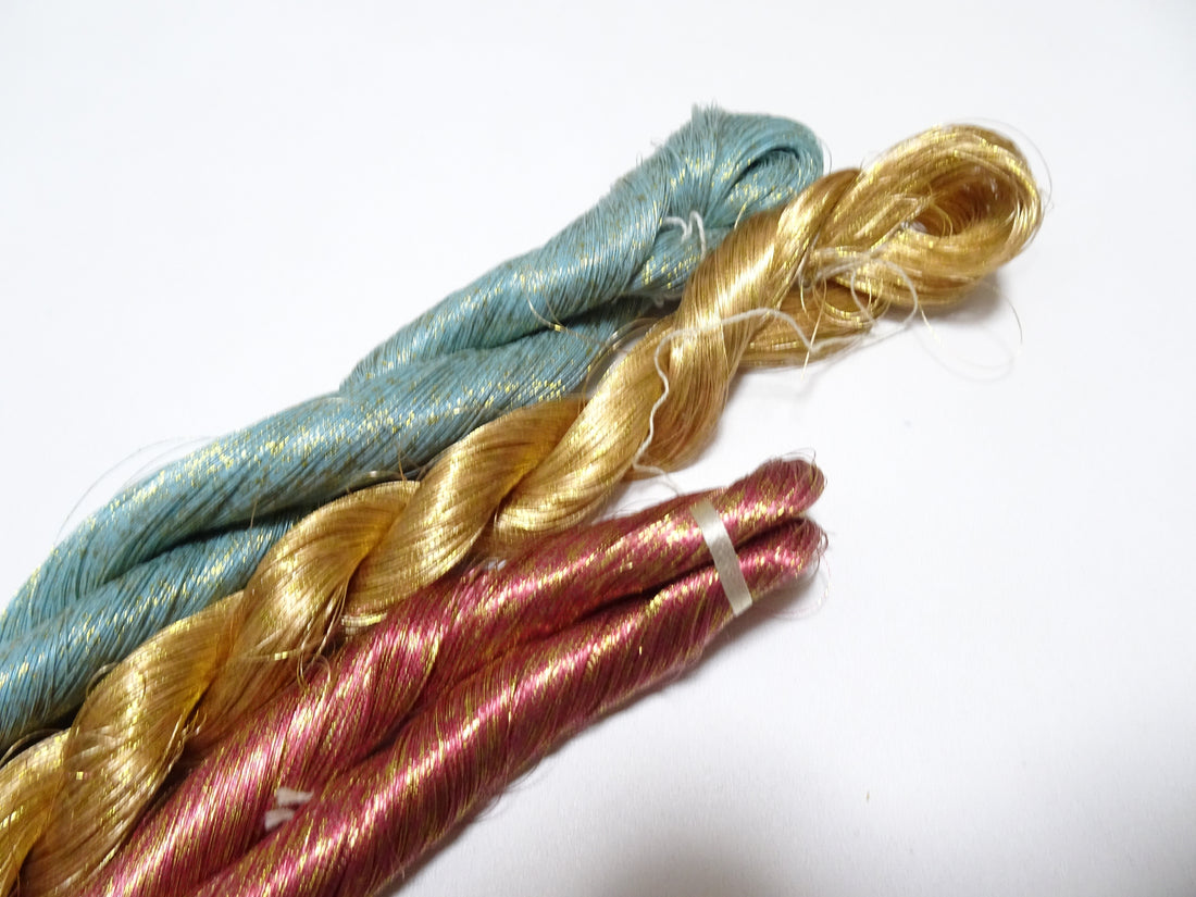 Special price!! Japanese Vintage High Class Thread Kinsunago  3sets embroidery 3000M  16262