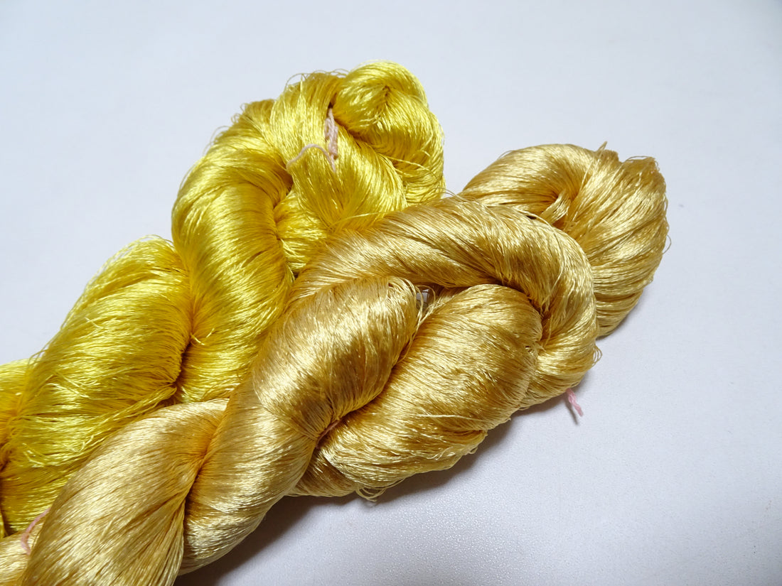 Japanese Vintage Twisted Silk Thread 2sets Embroidery 15756