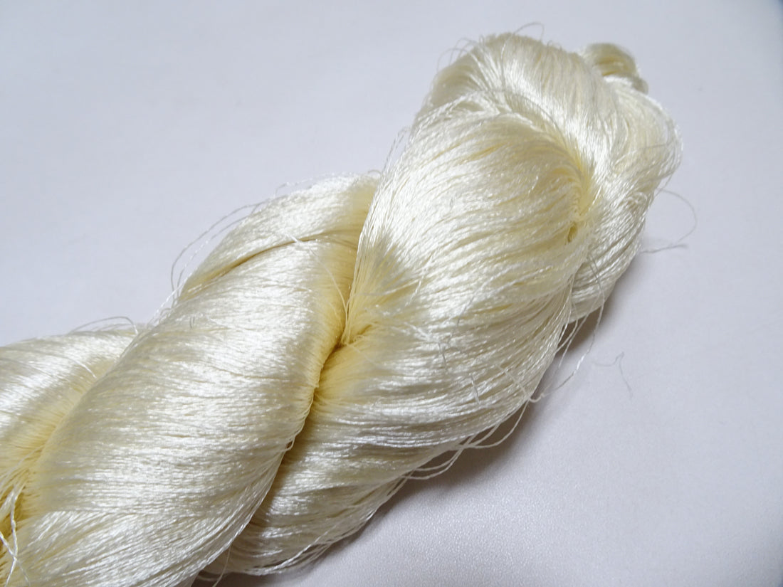 Japanese Vintage Silk Twisted Thread Embroidery 19796