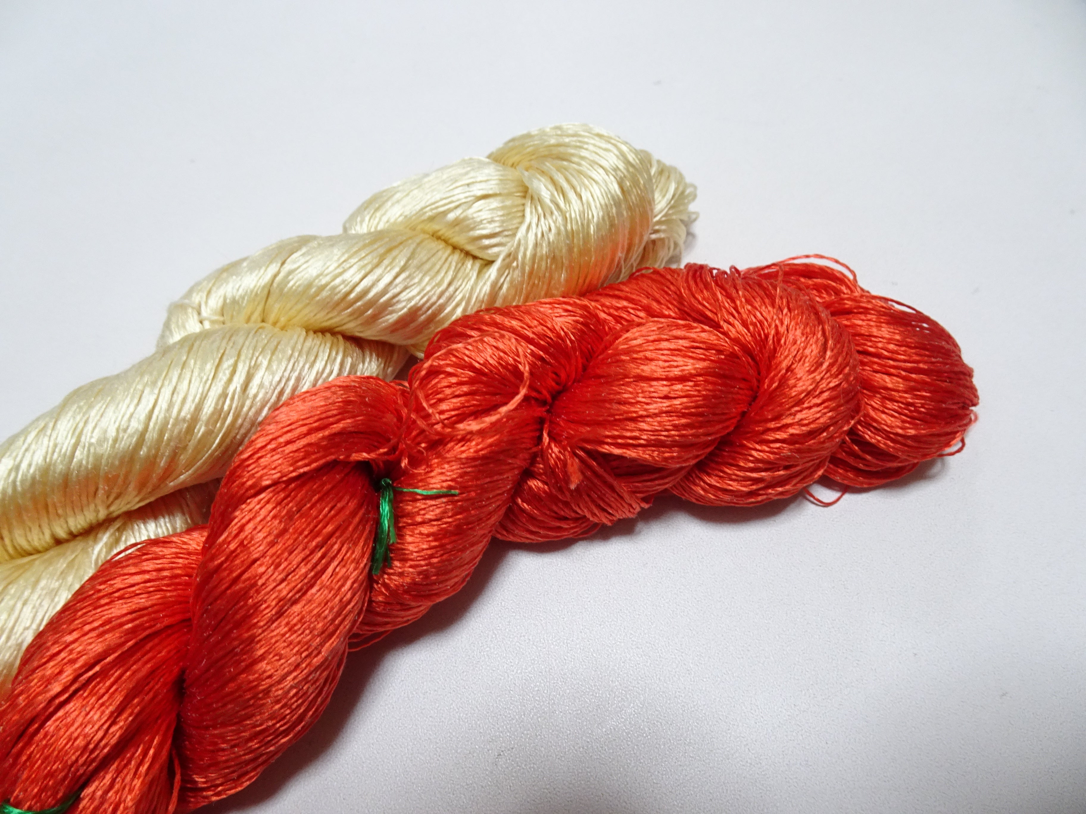 Japanese Vintage Twisted Silk Thread 2sets Embroidery 18393