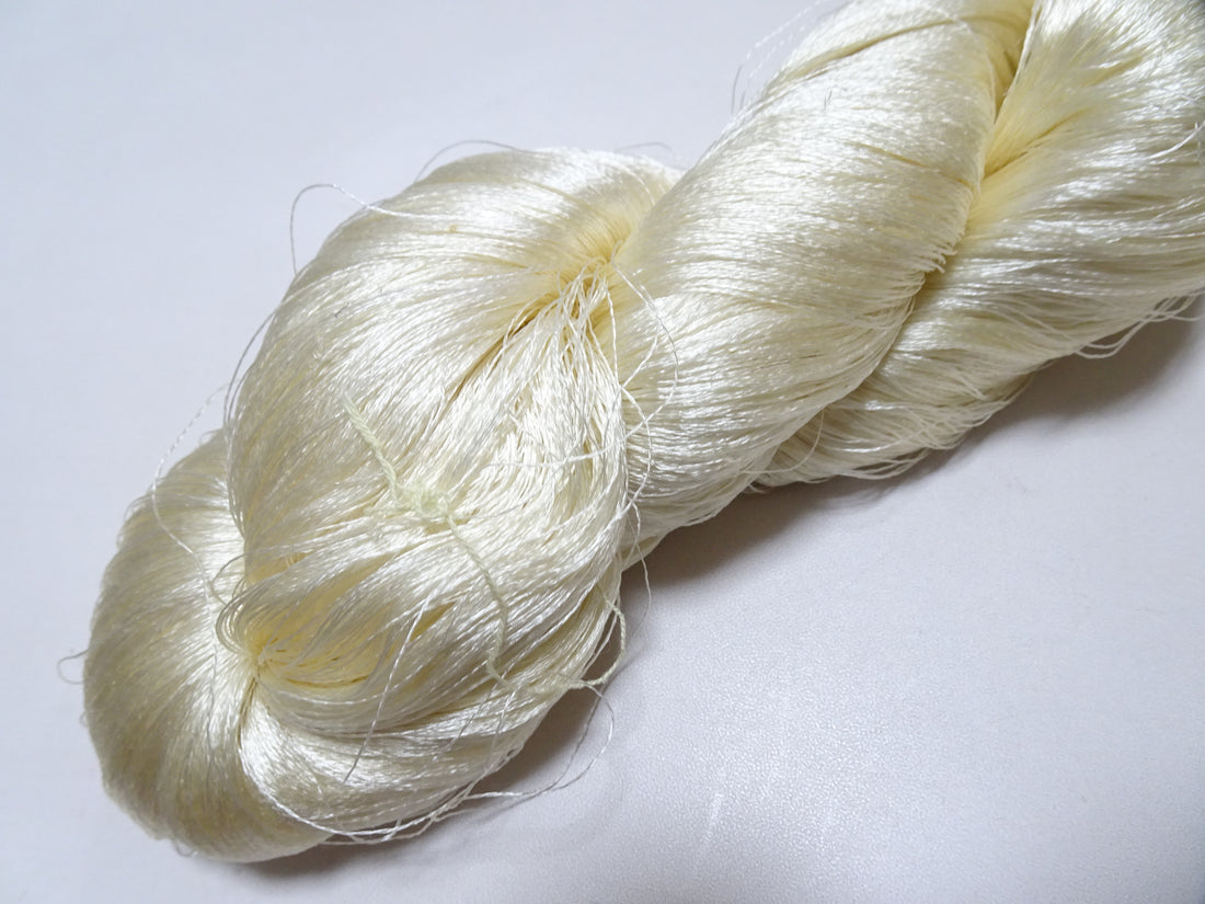 Japanese Vintage Silk Twisted Thread Embroidery 19796