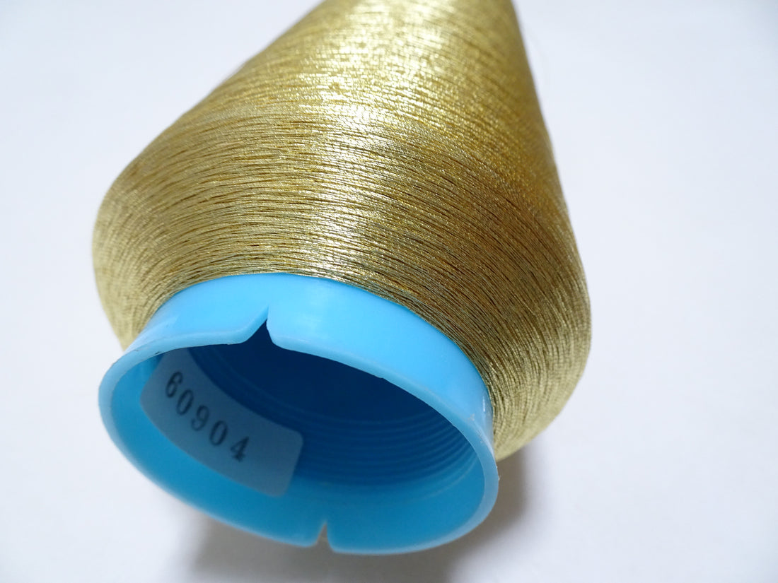 Japanese vintage high class gold leaf thread 17 embroidery  5000M  0.16mm