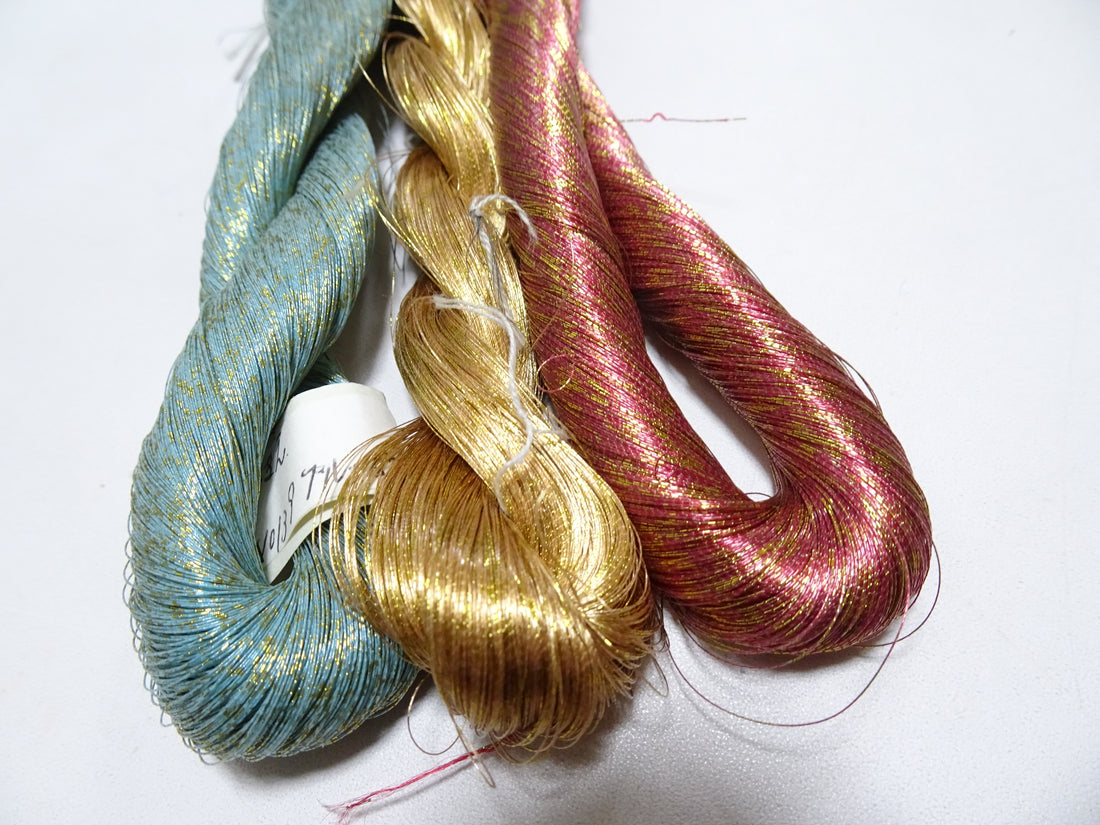Special price!! Japanese Vintage High Class Thread Kinsunago  3sets embroidery 3000M  16262